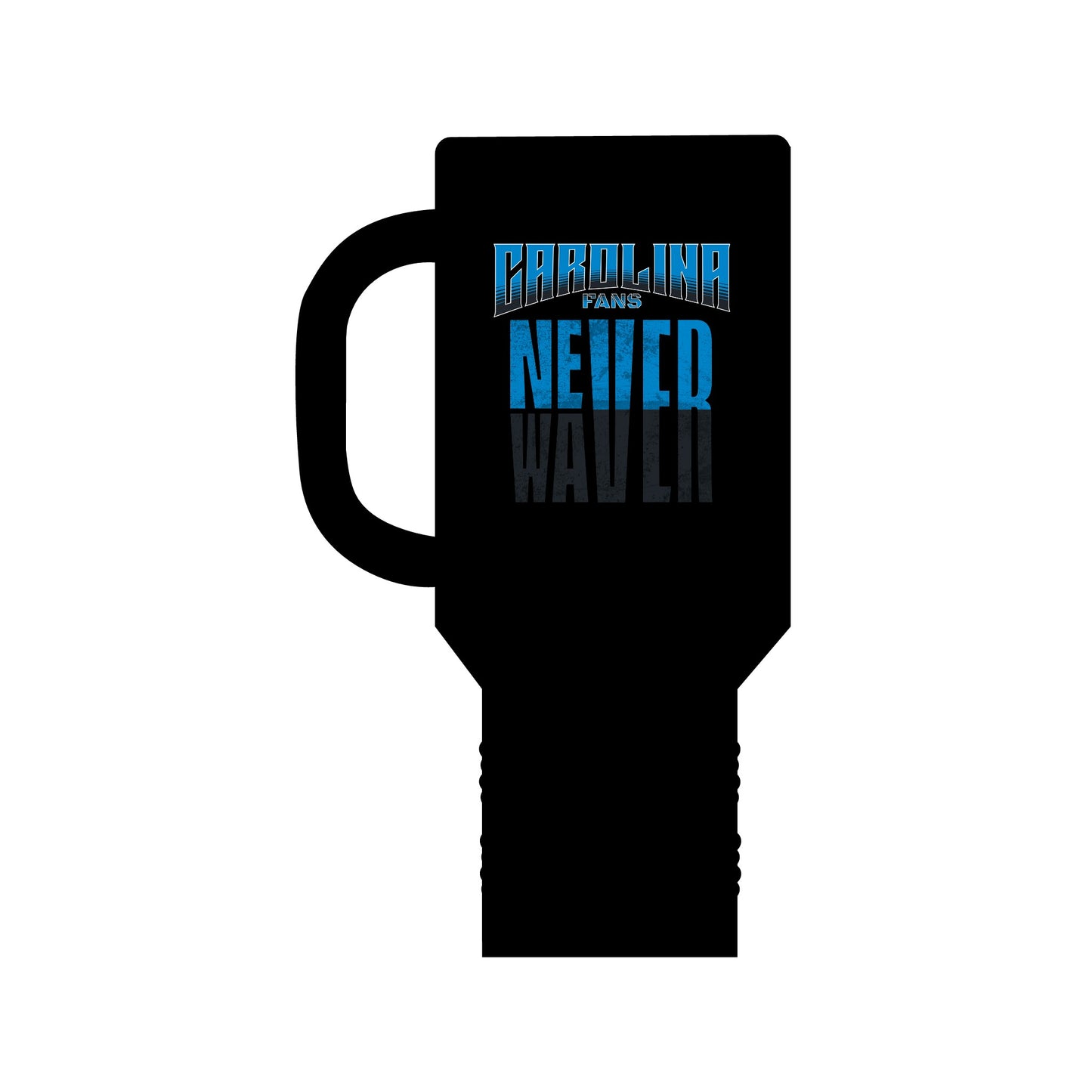 Carolina Fans Never Waver Insulated Travel Mug, 40oz