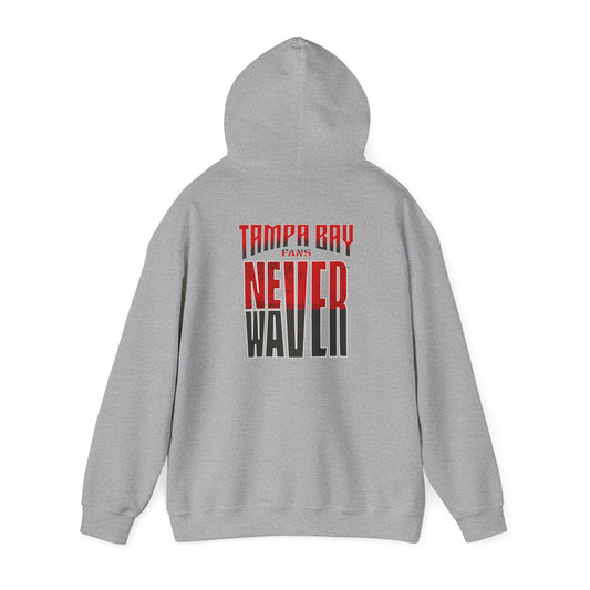 Tampa Bay Fans Never Waver Unisex Heavy Blend™ Hooded Sweatshirt