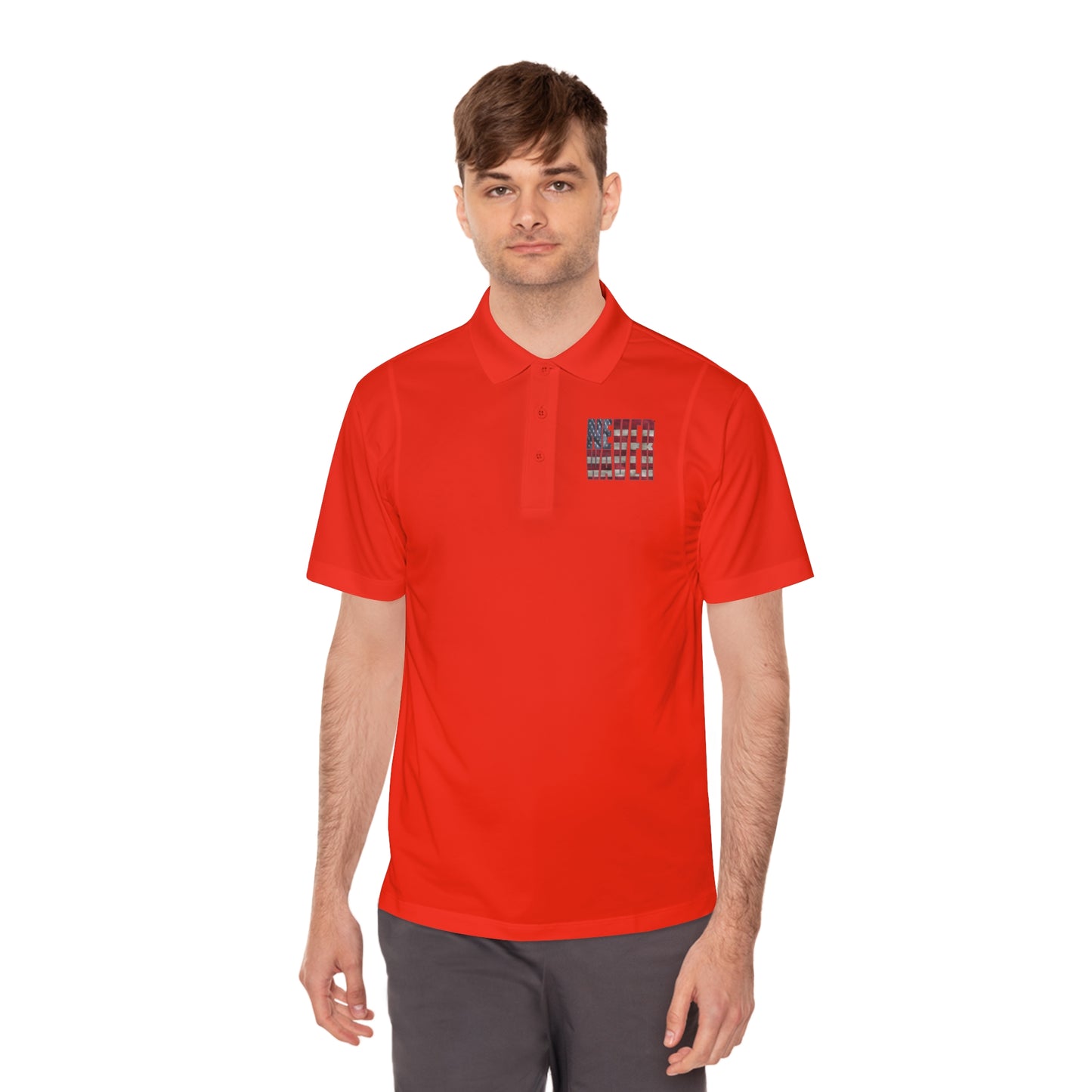 Never Waver Men's Sport Polo Shirt