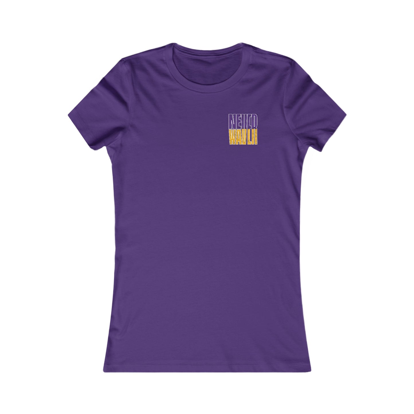 Minnesota Fans Never Waver W-Leopard Football Women's Favorite Tee