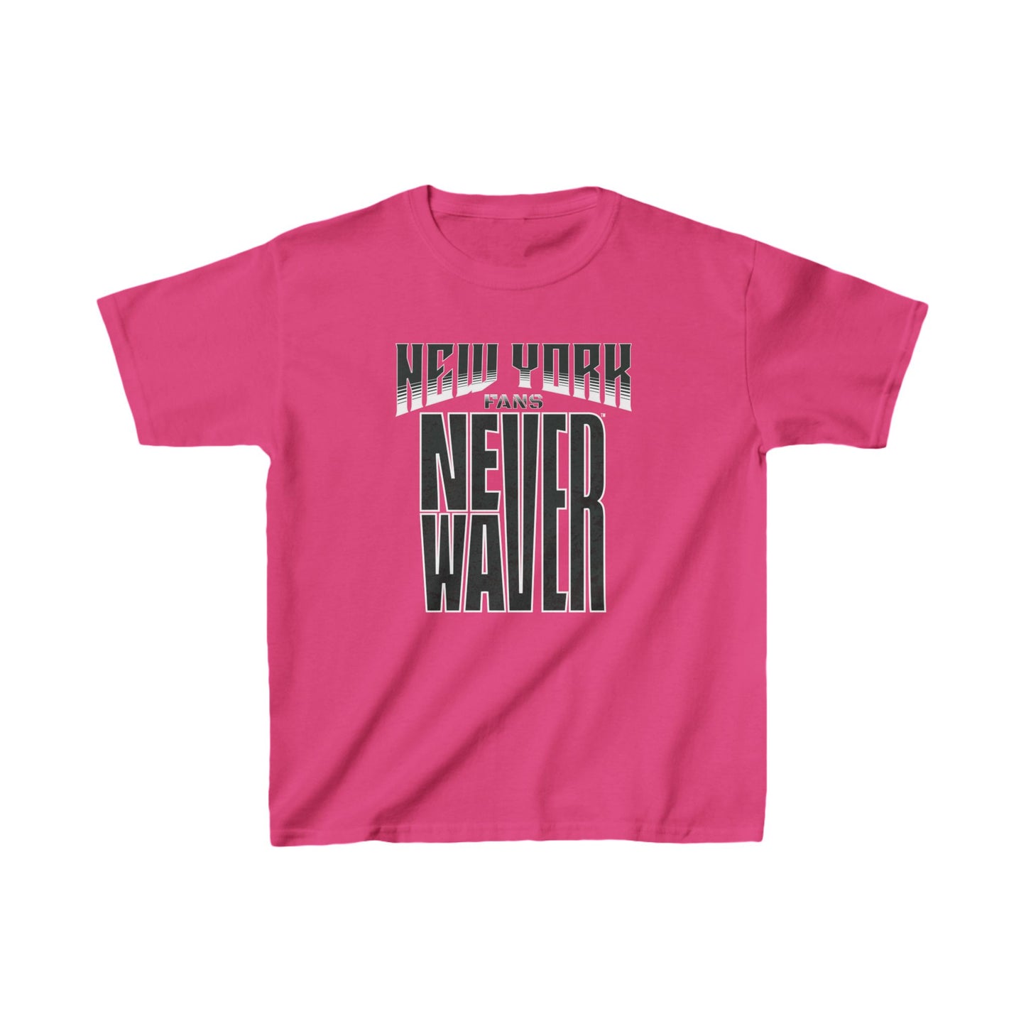 New York  Fans Never Waver Kids Heavy Cotton™ Tee