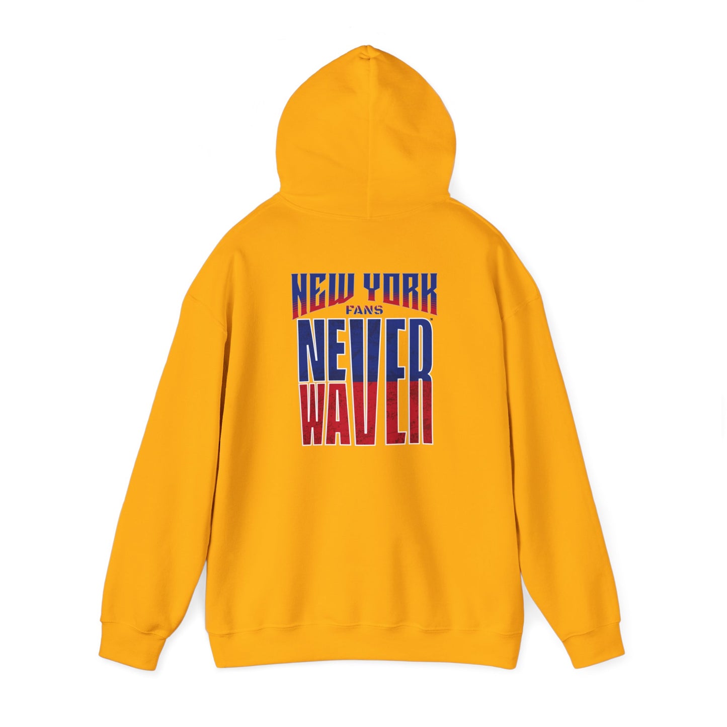 New York Fans Never Waver Unisex Heavy Blend™ Hooded Sweatshirt