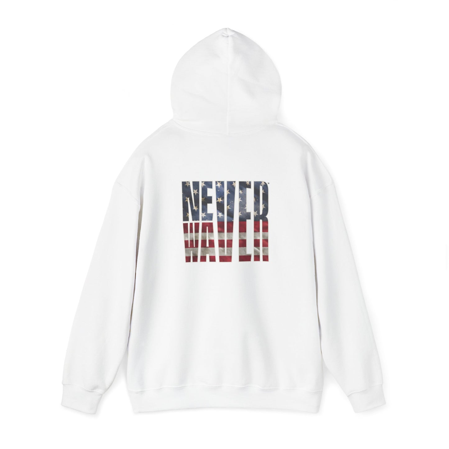 Never Waver Unisex Heavy Blend™ Hooded Sweatshirt