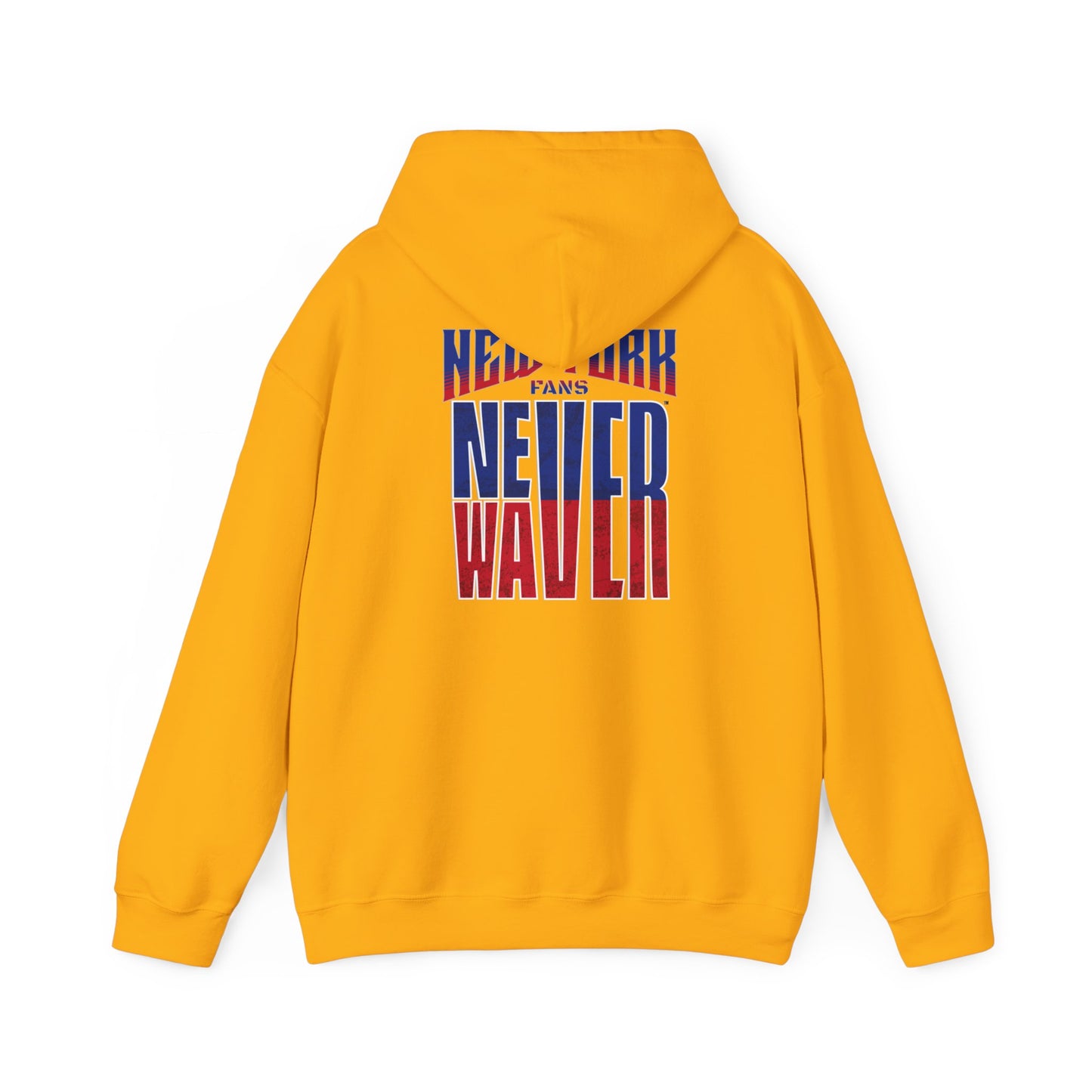 New York Fans Never Waver Unisex Heavy Blend™ Hooded Sweatshirt