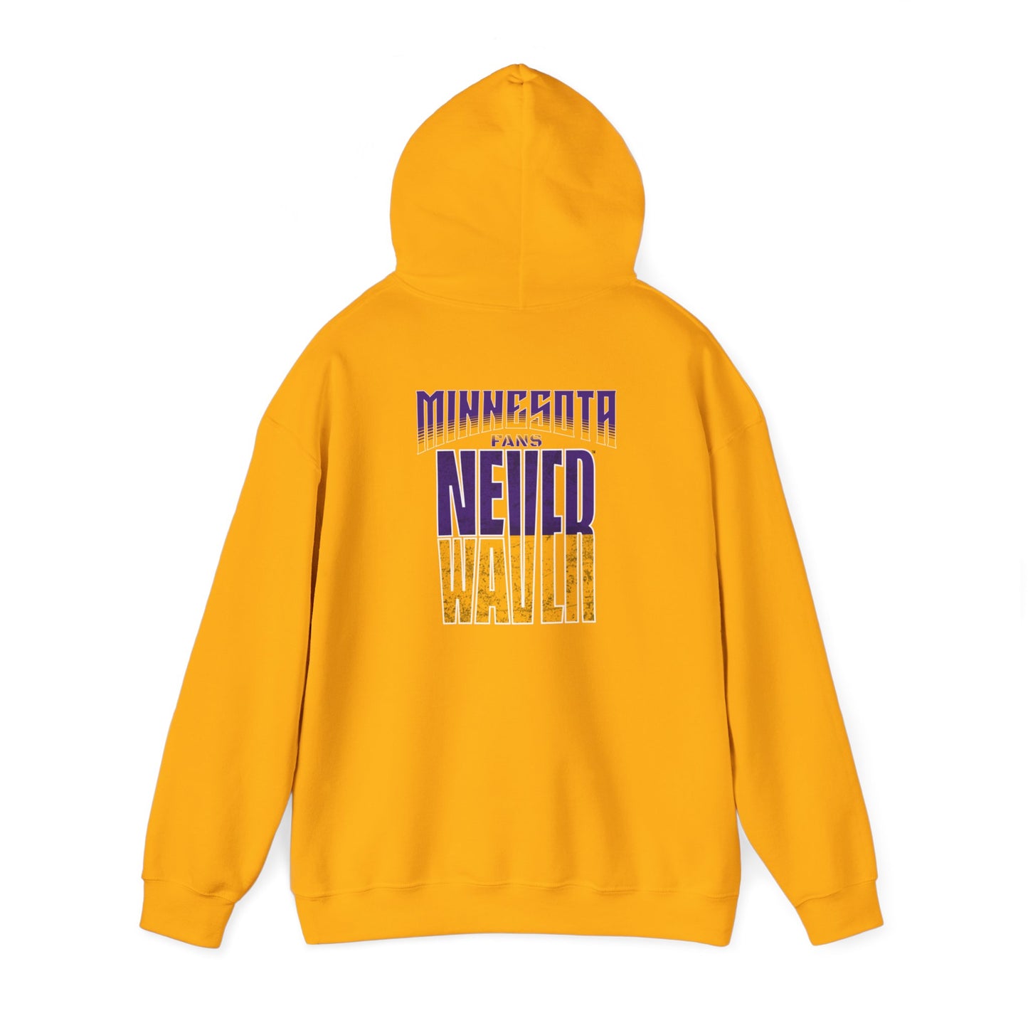 Minnesota Fans Never Waver Unisex Heavy Blend™ Hooded Sweatshirt