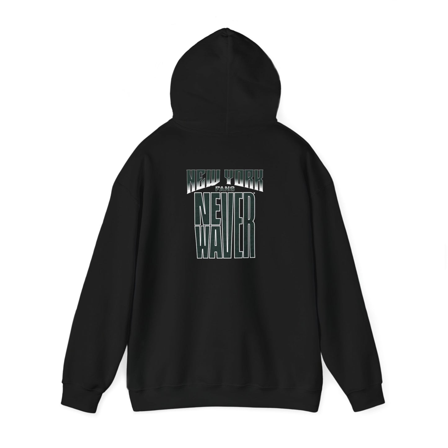 New York Fans Never Waver Unisex Heavy Blend™ Hooded Sweatshirt