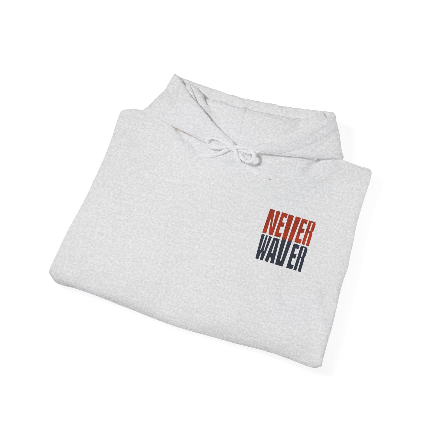 Unisex Heavy Blend™ Hooded Sweatshirt - 'Chicago Fans Never Waver' Motivational Apparel