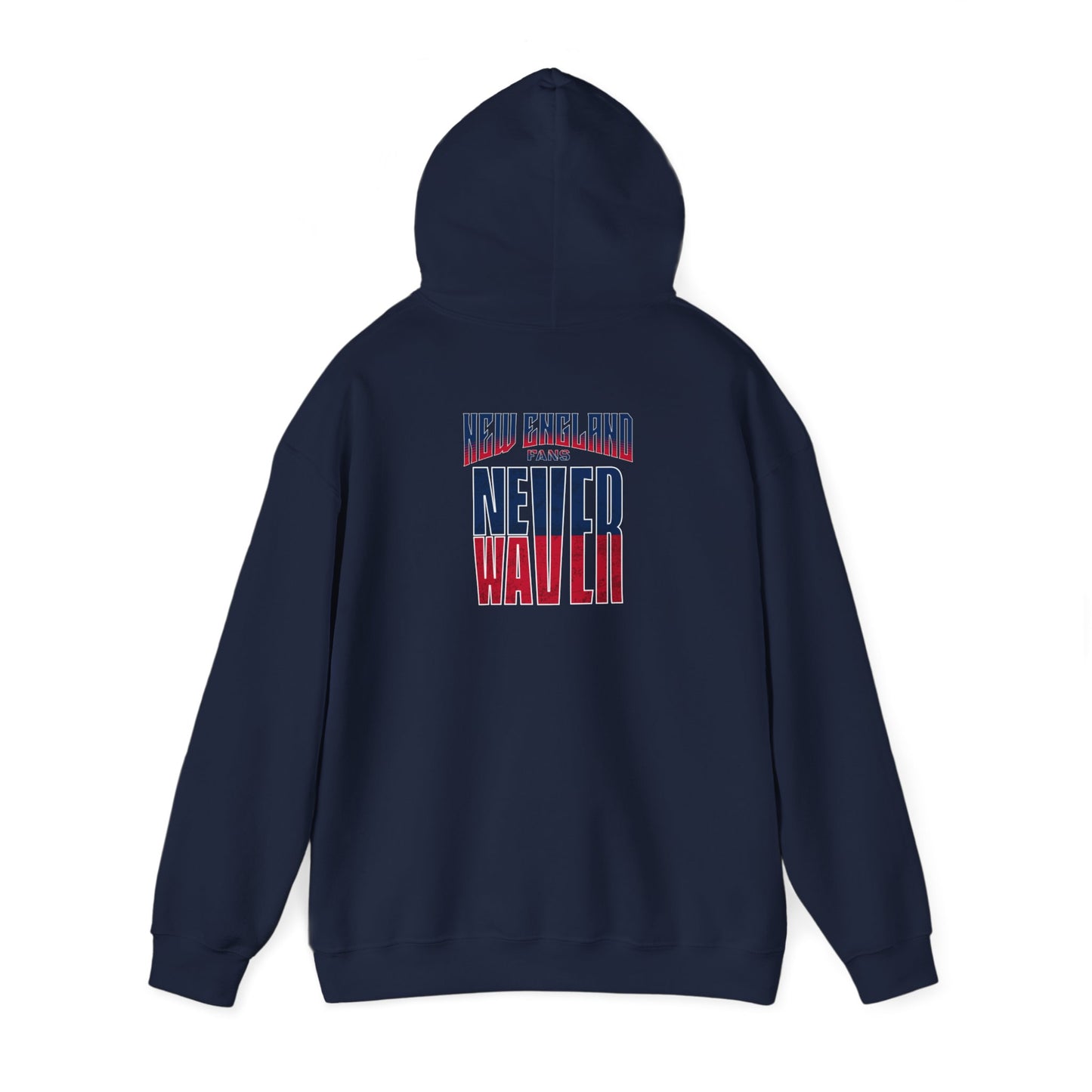 New England Fans Never Waver Unisex Heavy Blend™ Hooded Sweatshirt