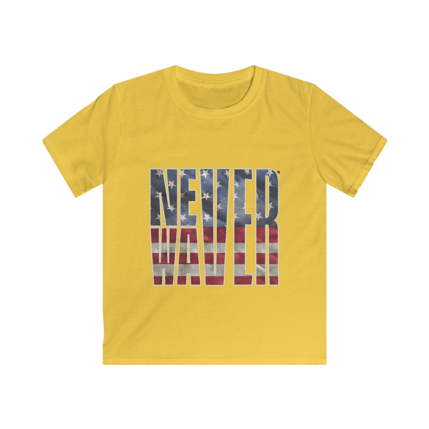 Never Waver Kids Softstyle Tee