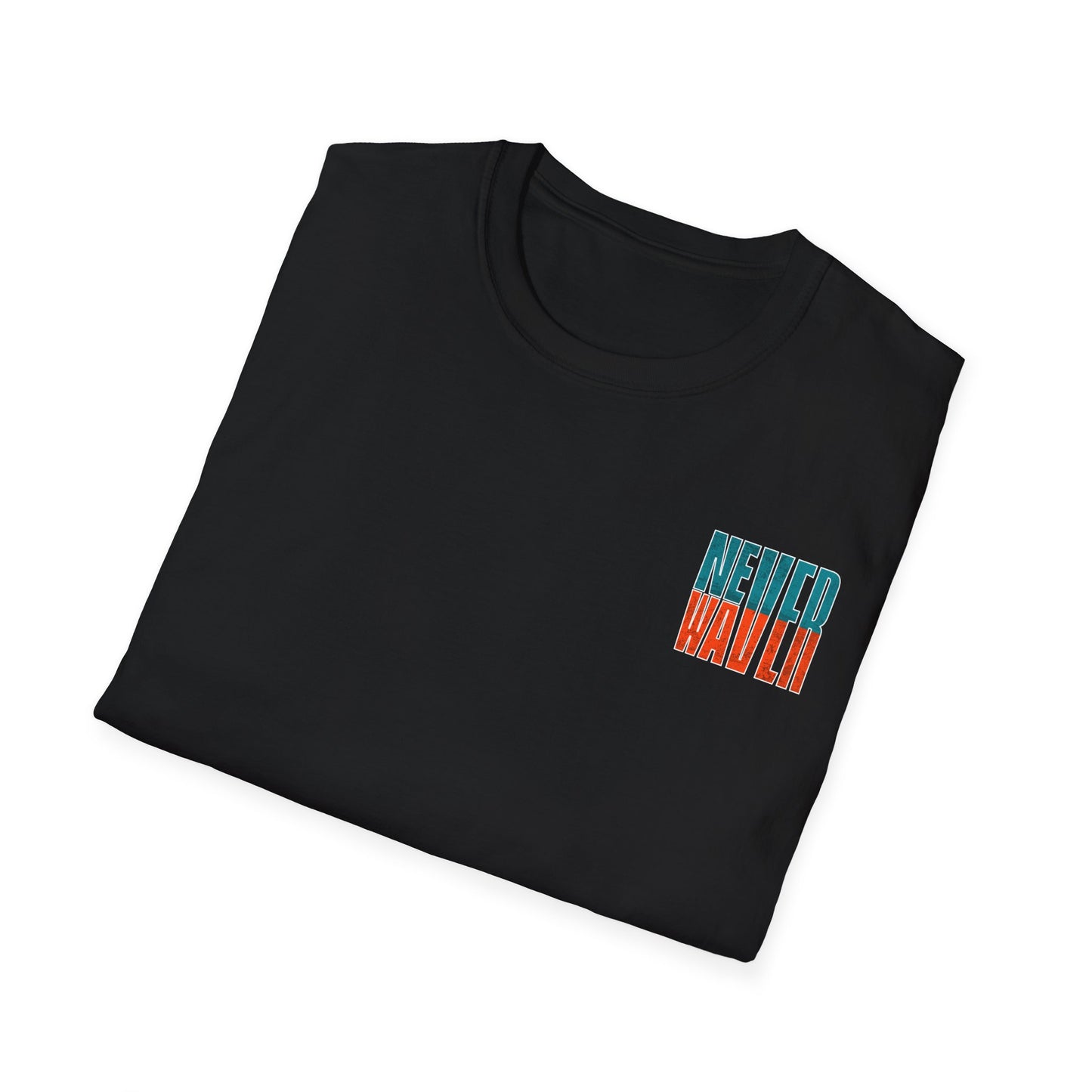 Miami Fans Never Waver Unisex Softstyle T-Shirt