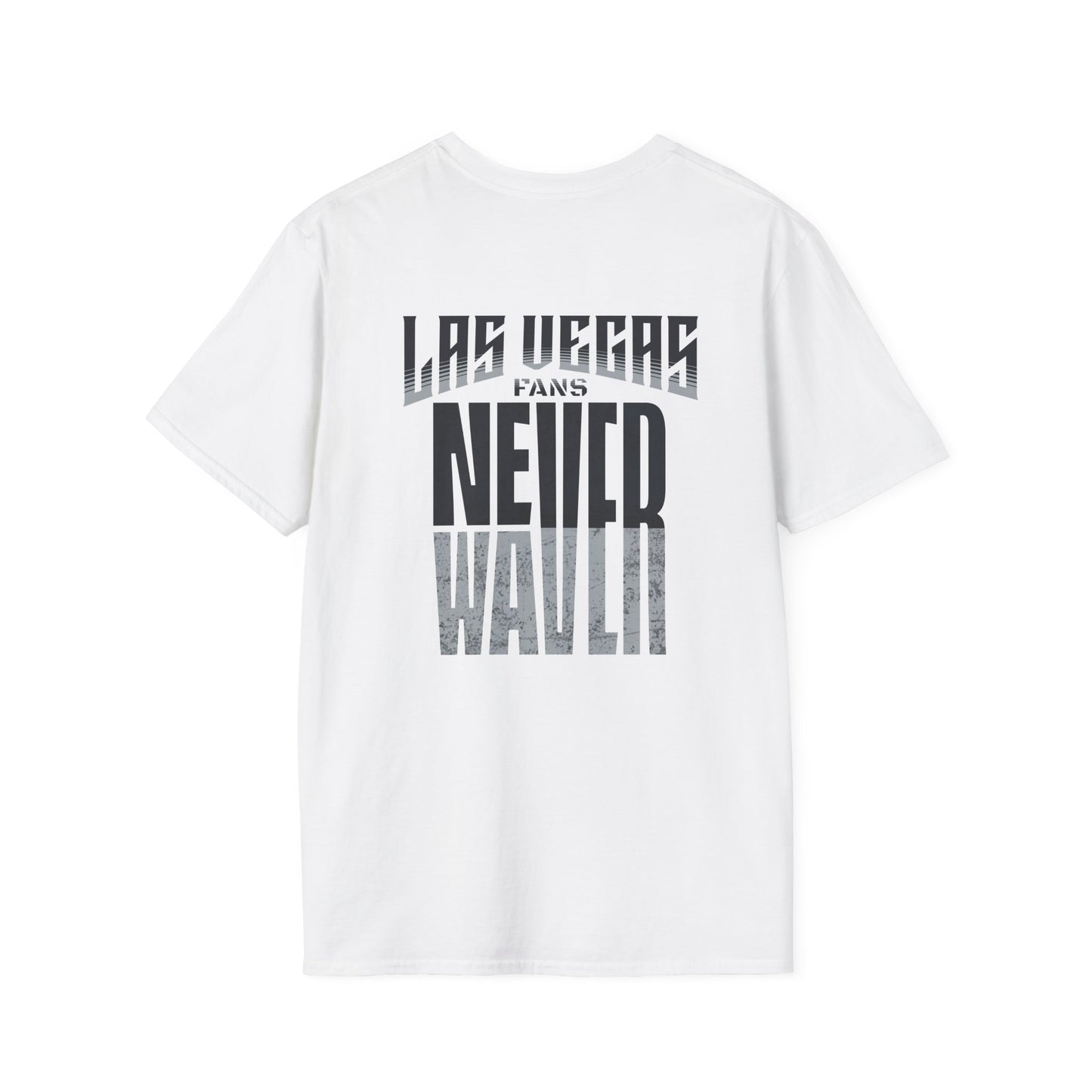 Las Vegas Fans Never Waver Unisex Softstyle T-Shirt