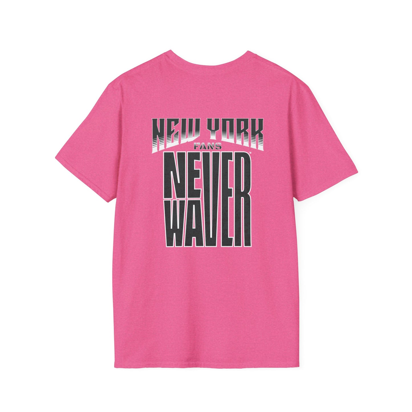 New York Fans Never Waver Unisex Softstyle T-Shirt