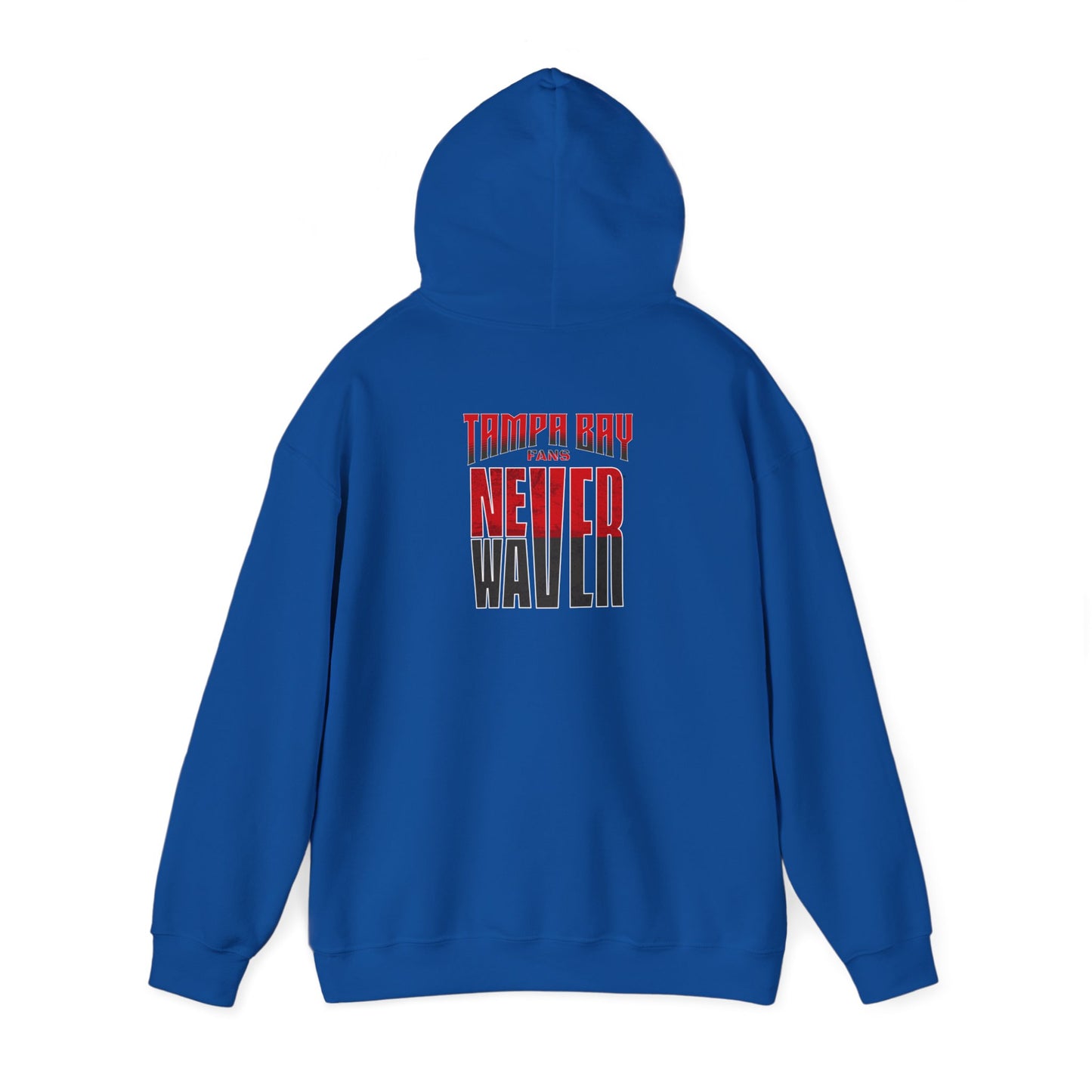 Tampa Bay Fans Never Waver Unisex Heavy Blend™ Hooded Sweatshirt