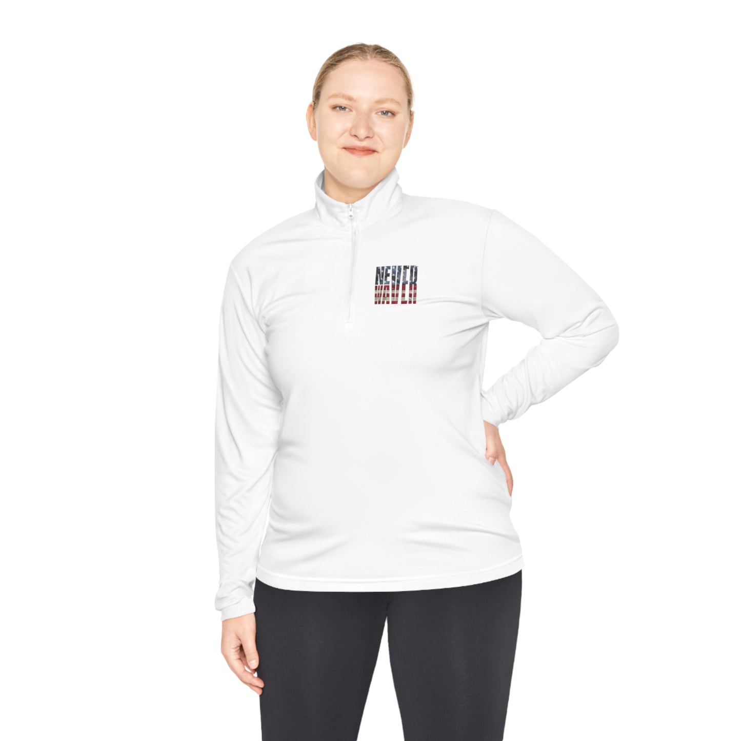 Never Waver Unisex Quarter-Zip Pullover