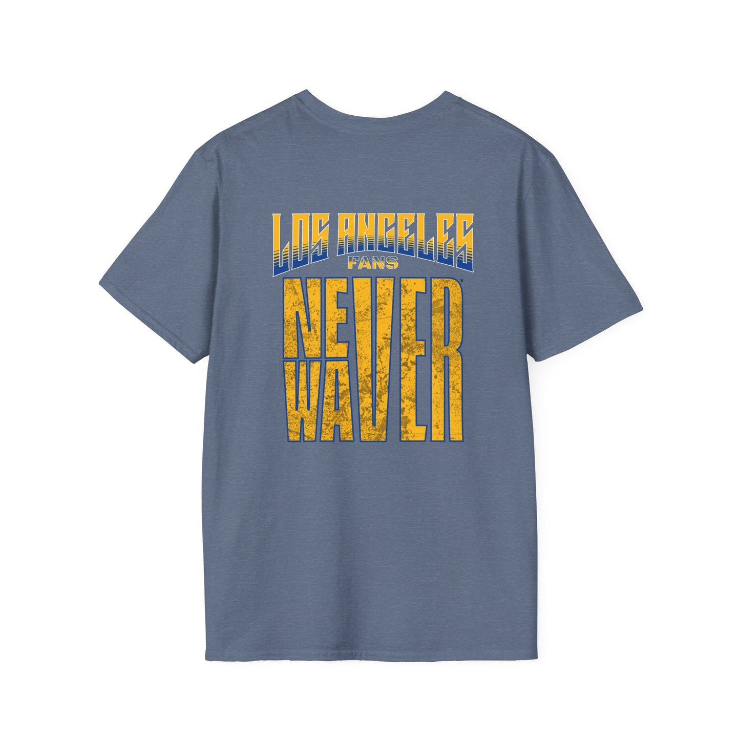 Los Angeles Fans Never Waver Unisex Softstyle T-Shirt