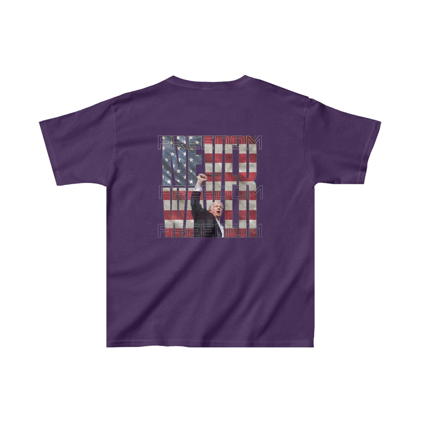 Never Waver Trump Fist Pump Kids Heavy Cotton™ Tee