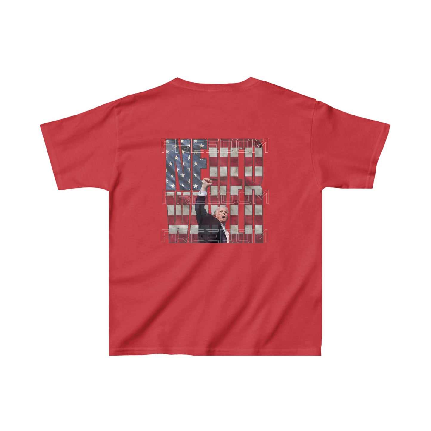 Never Waver Trump Fist Pump Kids Heavy Cotton™ Tee