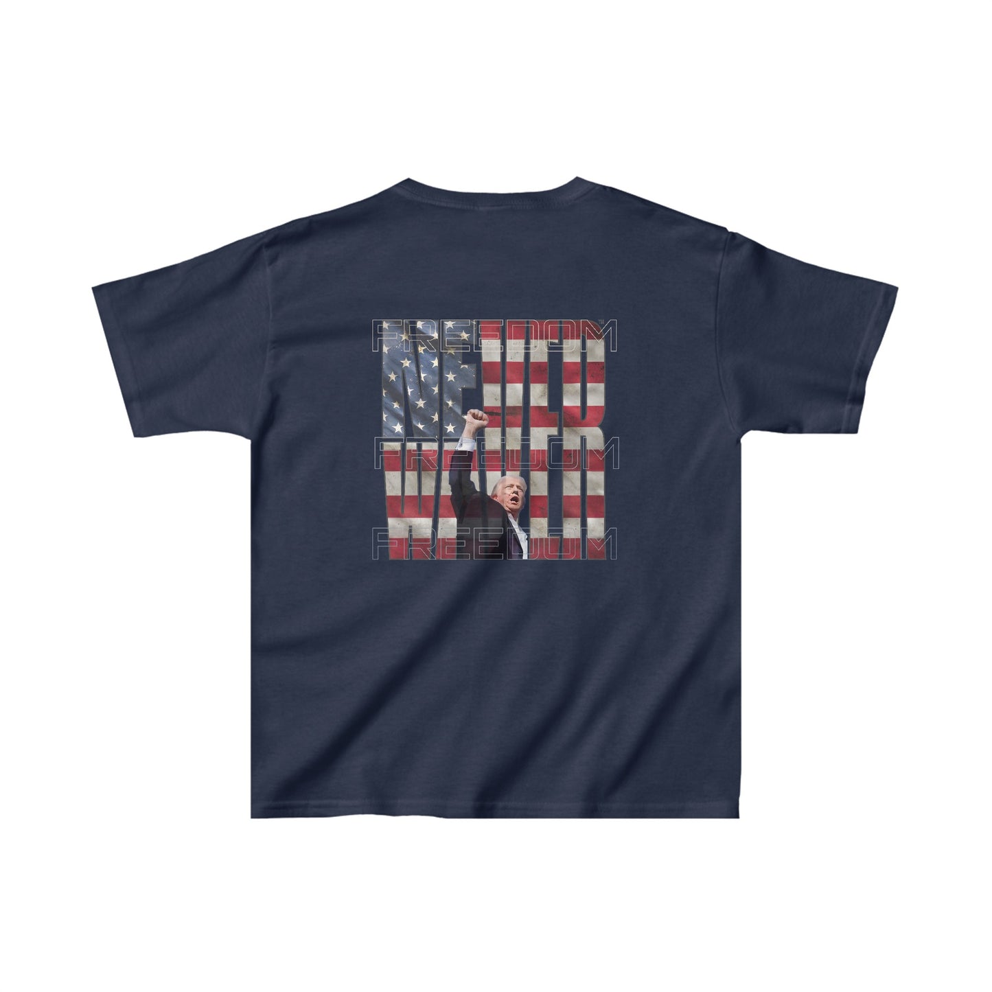 Never Waver Trump Fist Pump Kids Heavy Cotton™ Tee