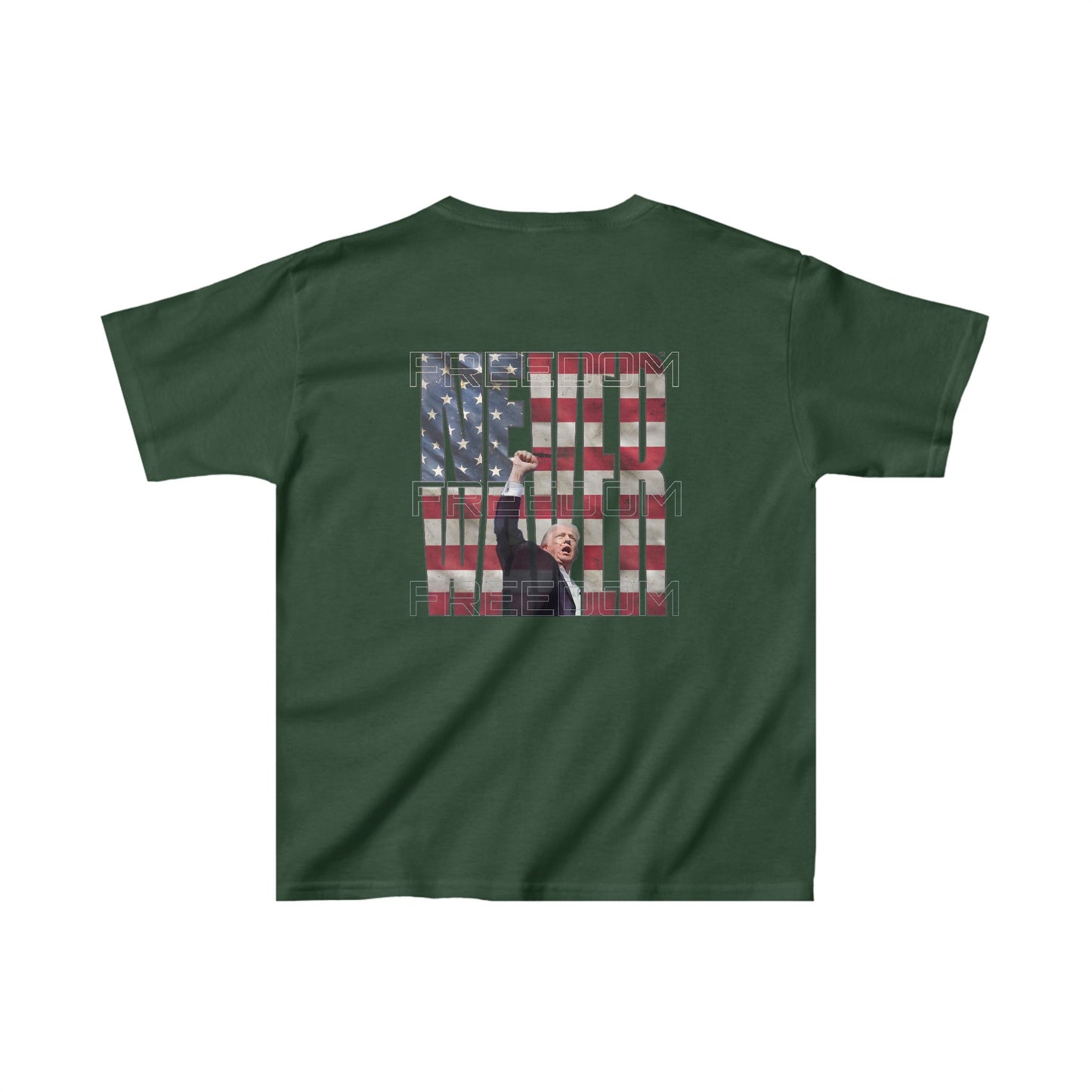 Never Waver Trump Fist Pump Kids Heavy Cotton™ Tee