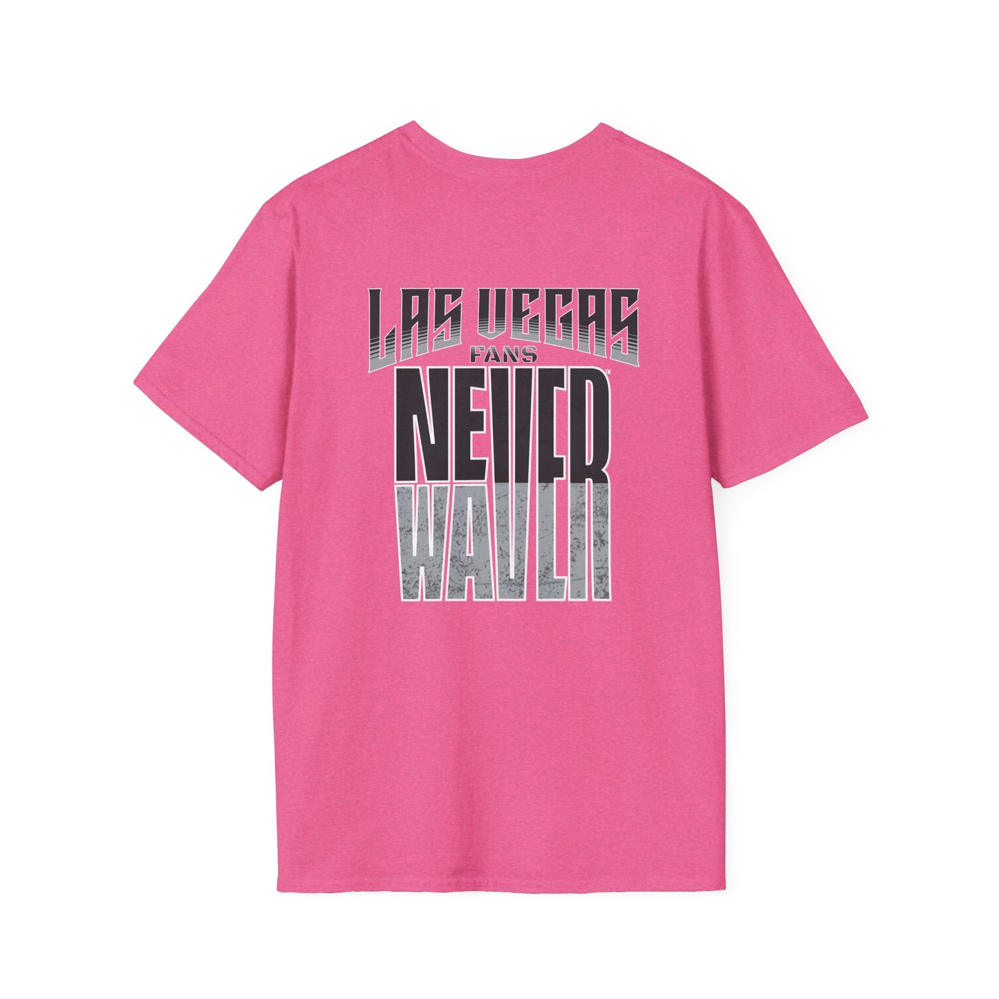 Las Vegas Fans Never Waver Unisex Softstyle T-Shirt