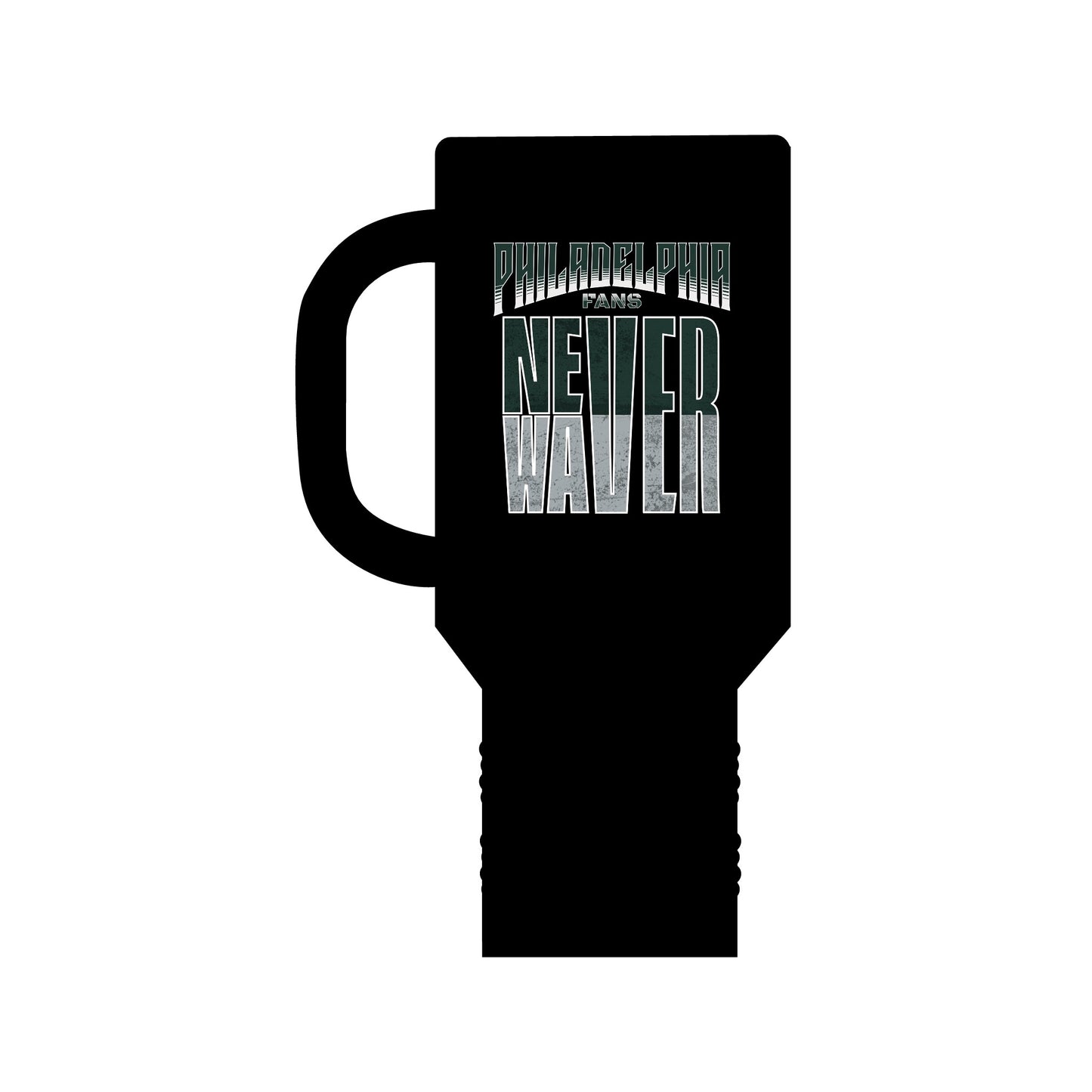 Philadelphia Fans Never Waver Insulated Travel Mug, 40oz