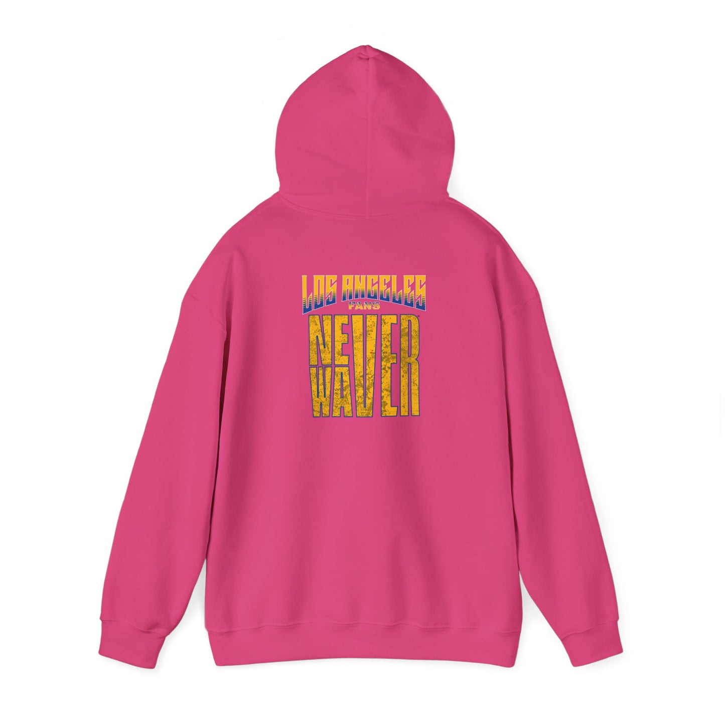 Los Angeles Fans Never Waver Unisex Heavy Blend™ Hooded Sweatshirt