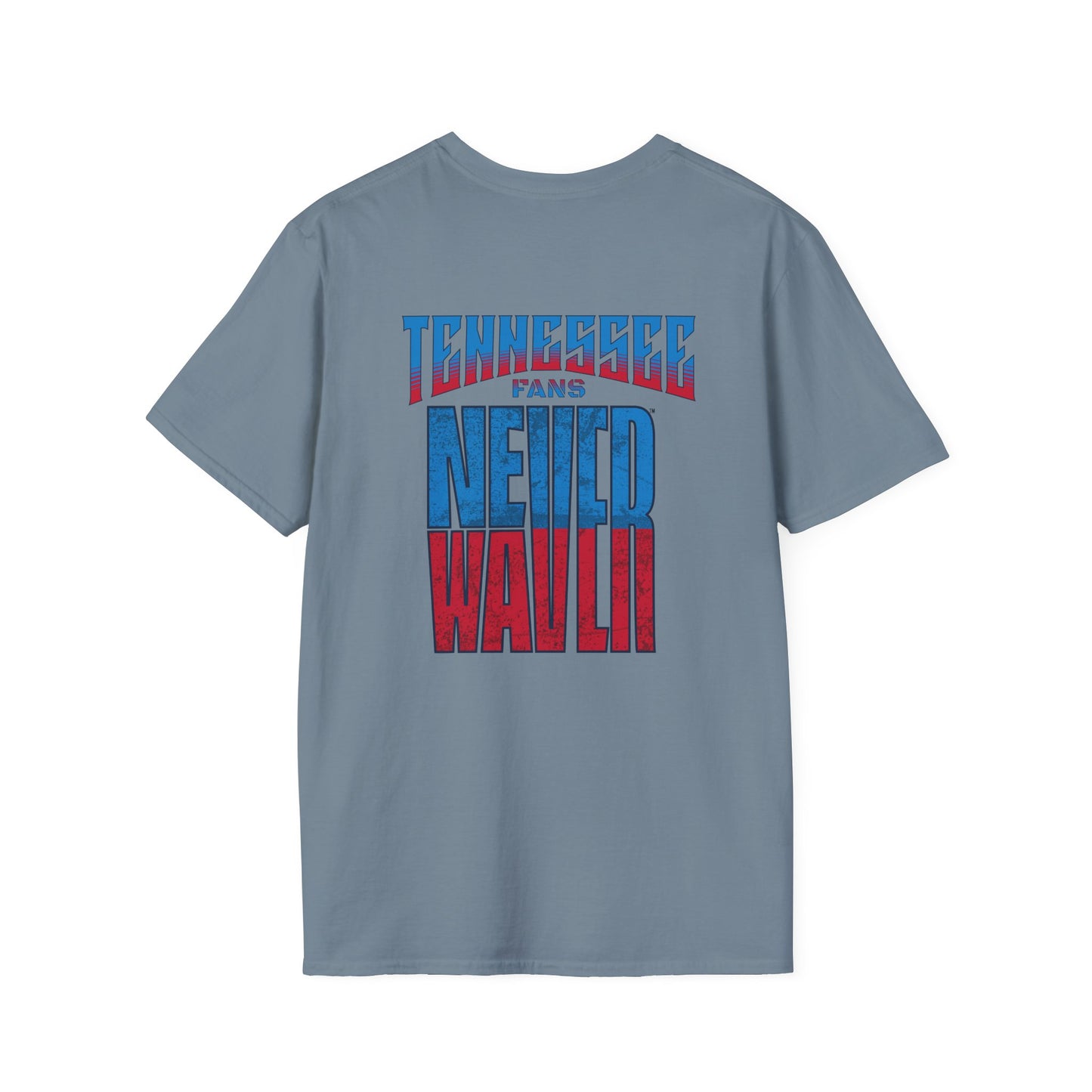 Tennessee Fans Never Waver Unisex Softstyle T-Shirt