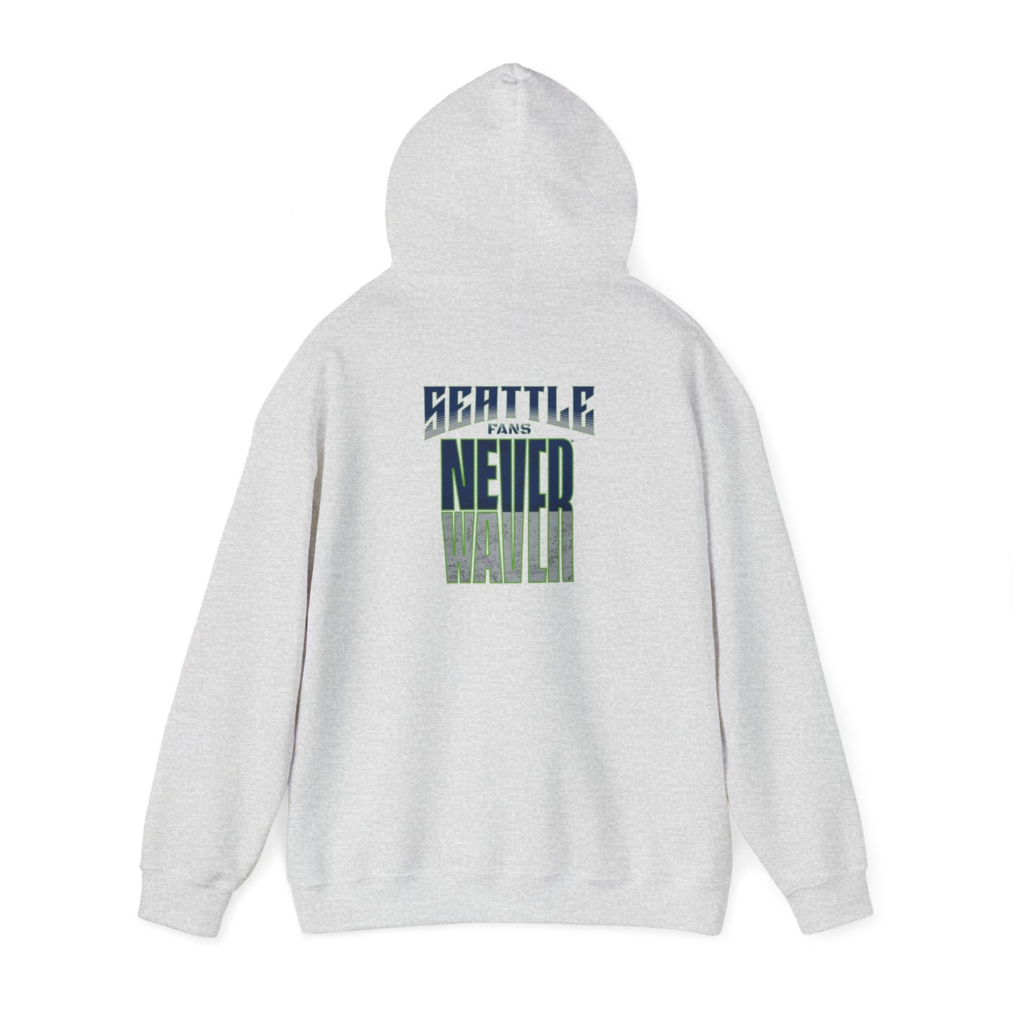 Seattle Fans Never Waver Unisex Heavy Blend™ Hooded Sweatshirt