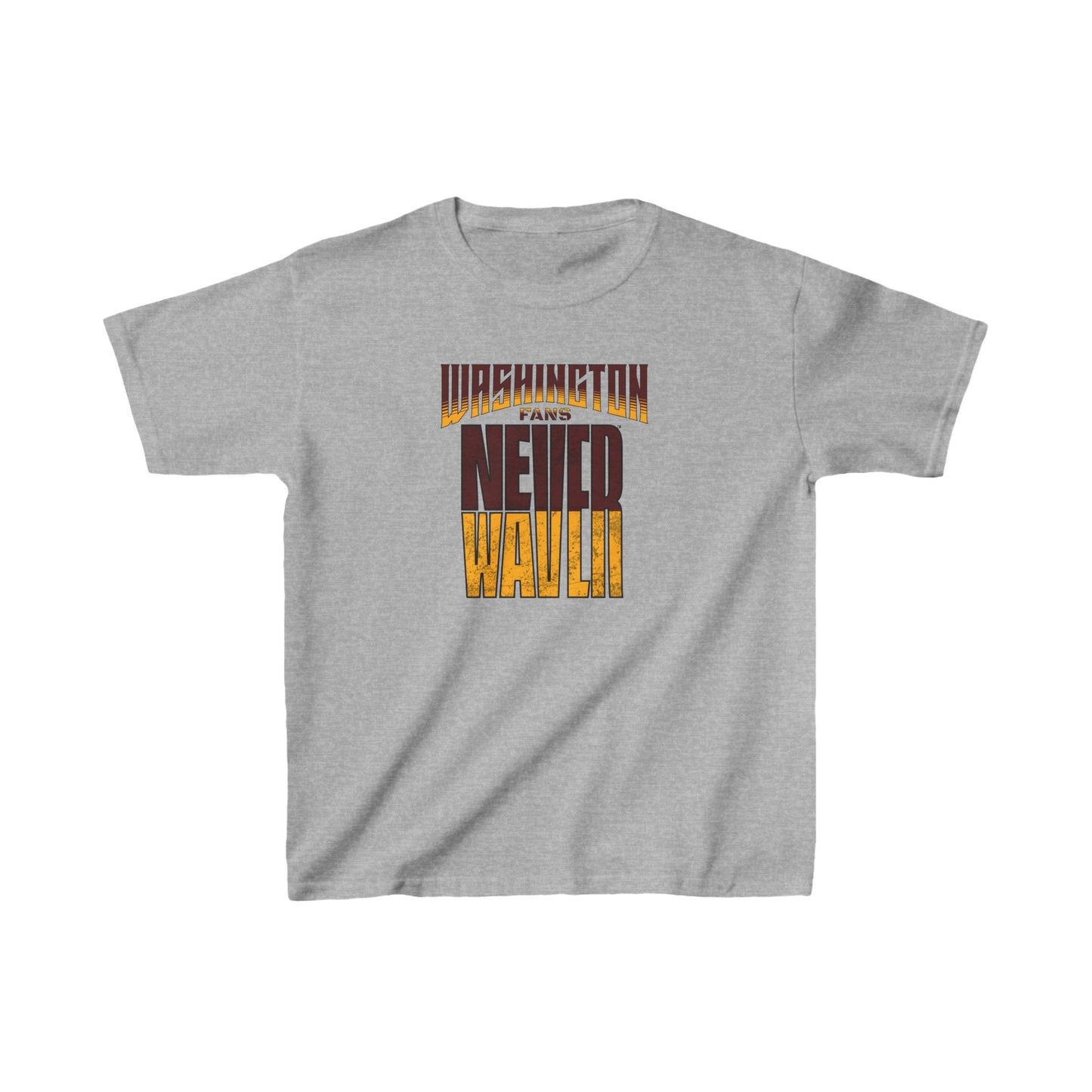 Washington Fans Never Waver Kids Heavy Cotton™ Tee