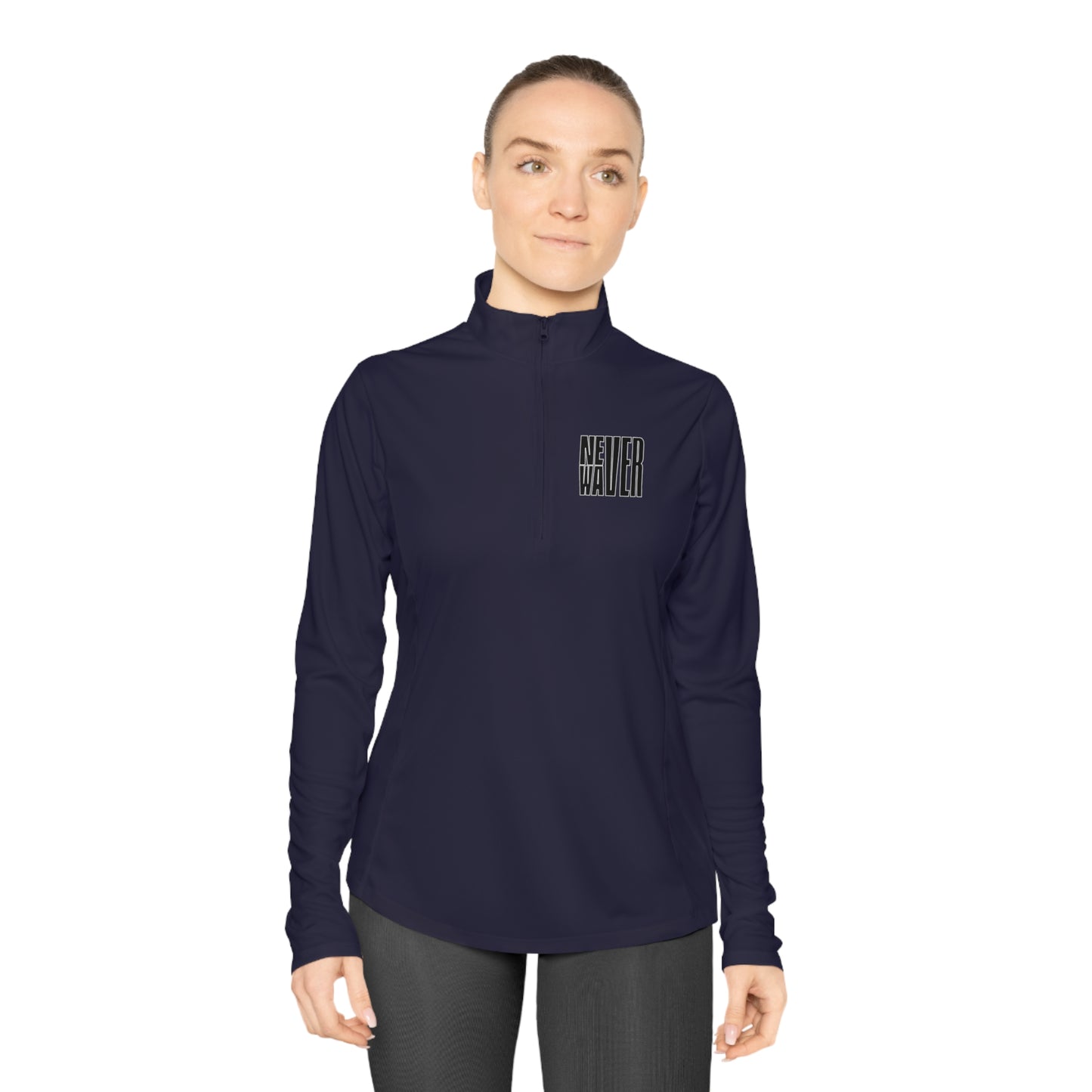 Never Waver Ladies Quarter-Zip Pullover