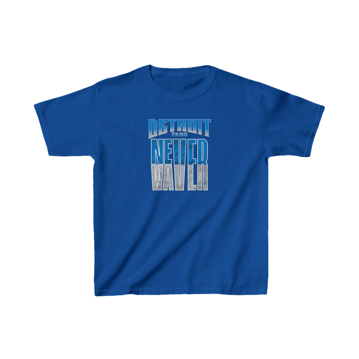 Detroit Fans Never Waver Kids Heavy Cotton™ Tee