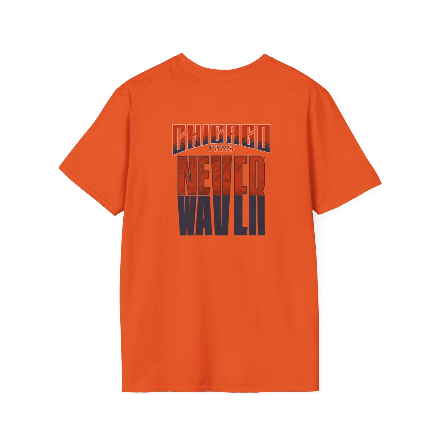 Chicago Fans Never Waver Unisex Softstyle T-Shirt