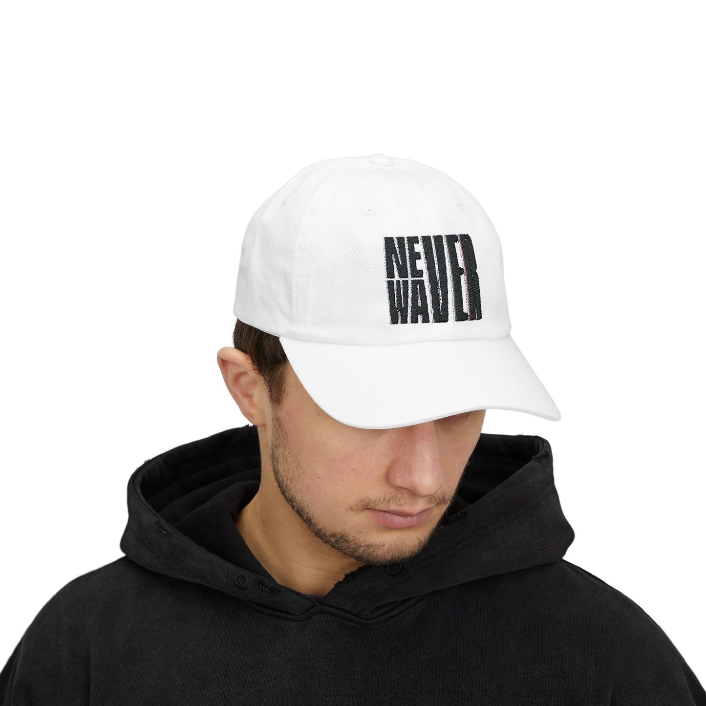 Never Waver Design - Classic Dad Cap