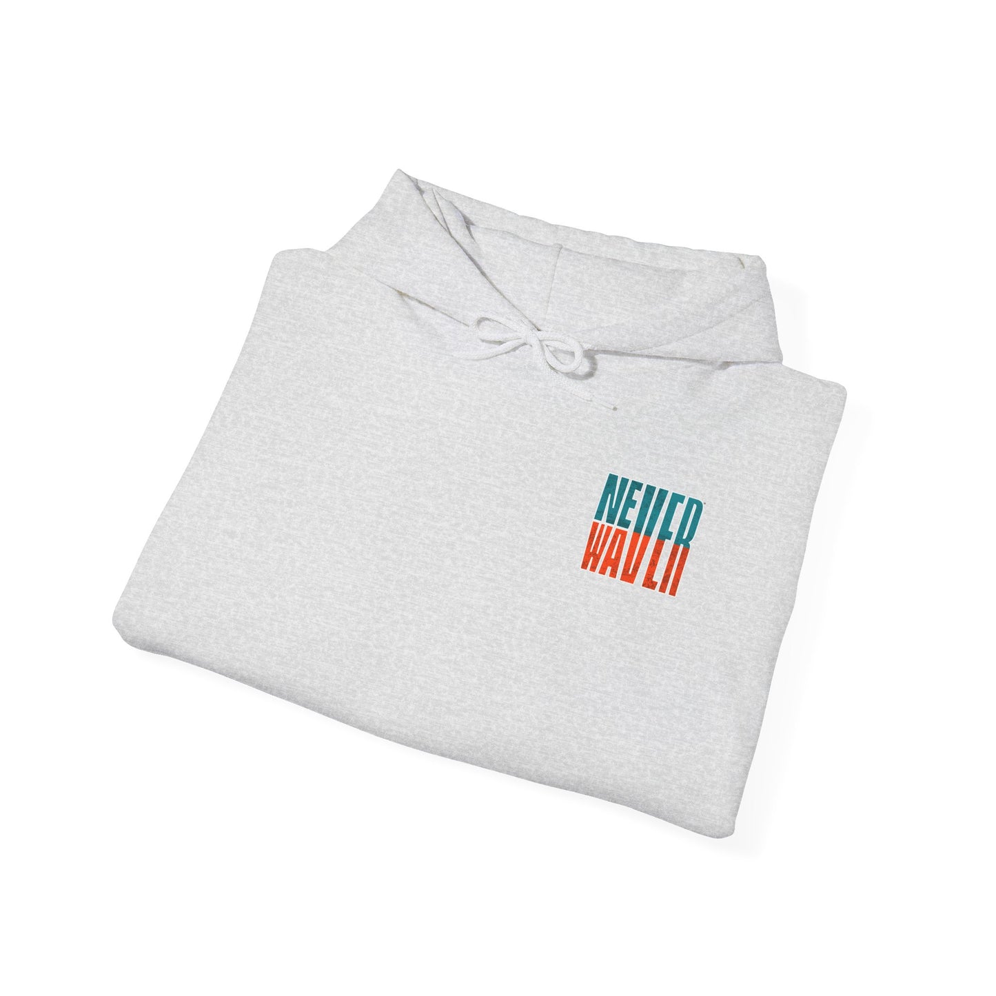 Miami Fans Never Waver Unisex Heavy Blend™ Hooded Sweatshirt