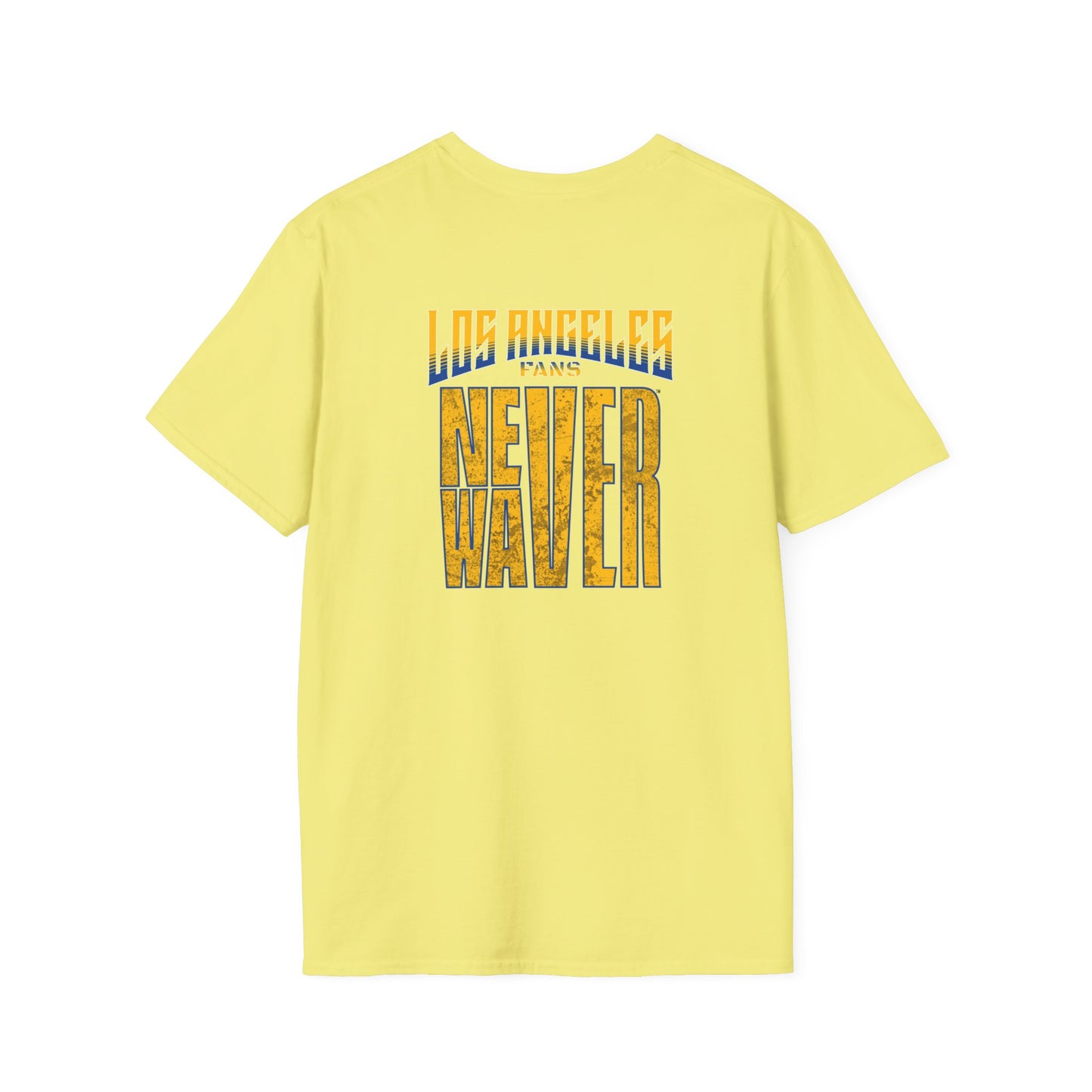 Los Angeles Fans Never Waver Unisex Softstyle T-Shirt