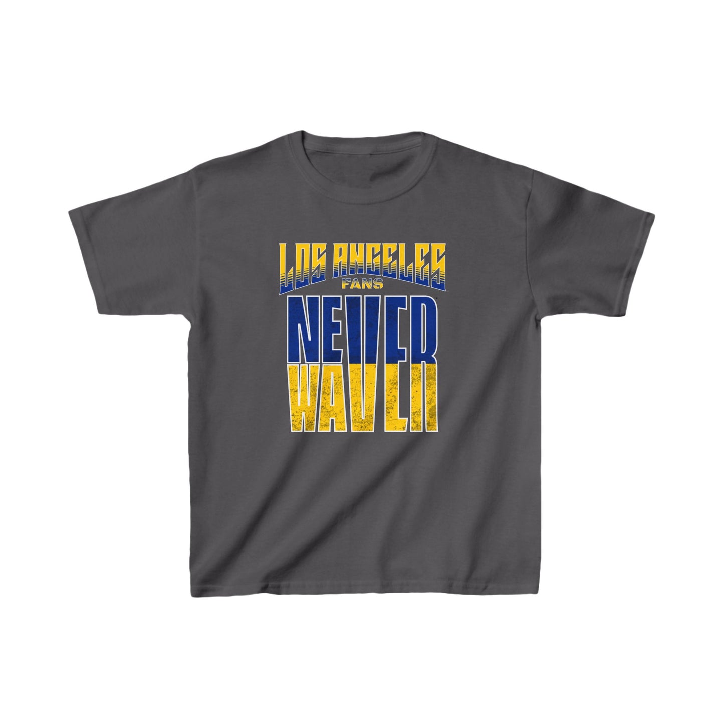 Los Angeles  Fans Never Waver Kids Heavy Cotton™ Tee