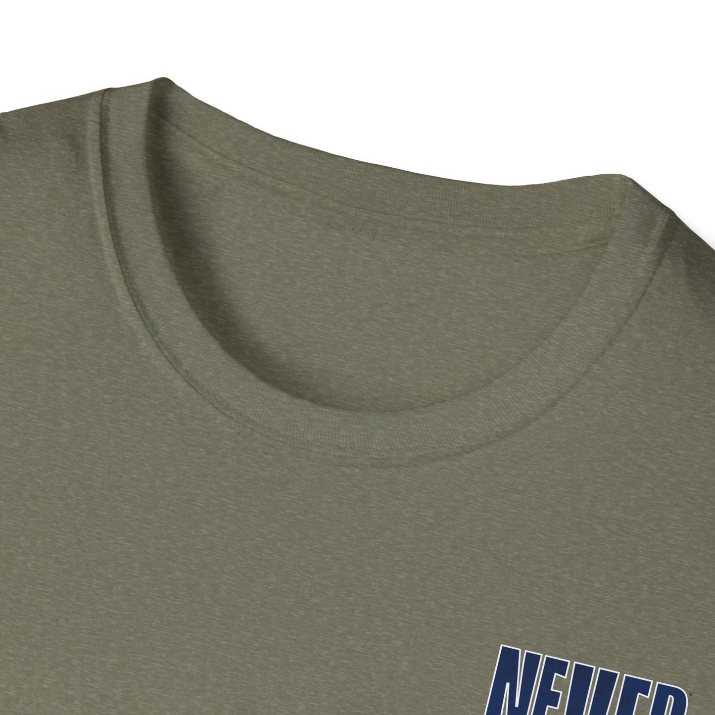 New England Fans Never Waver Unisex Softstyle T-Shirt