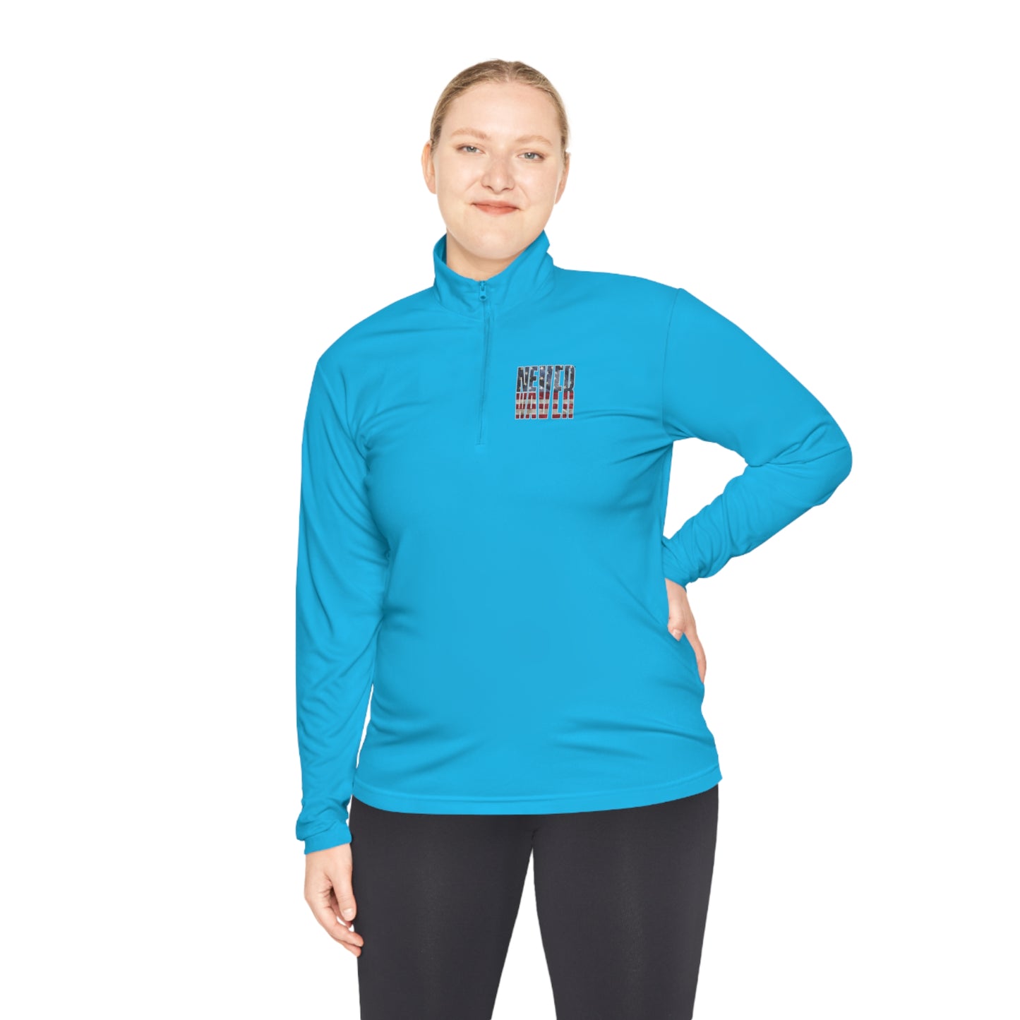 Never Waver Unisex Quarter-Zip Pullover