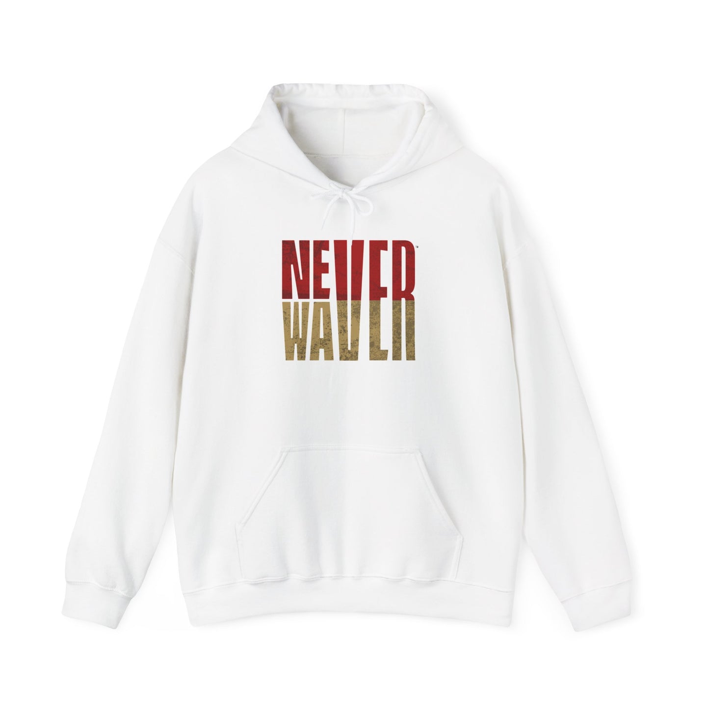 San Francisco Fans Never Waver Unisex Heavy Blend™ Hooded Sweatshirt