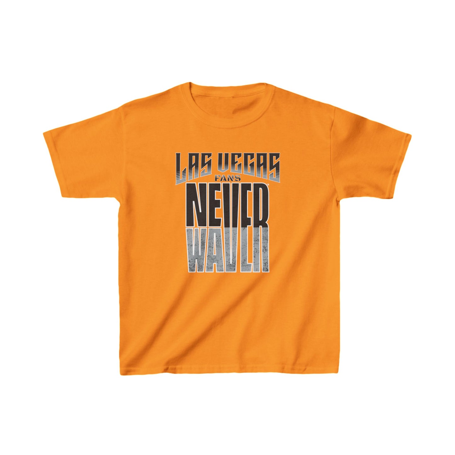 Las Vegas Fans Never Waver Kids Heavy Cotton™ Tee