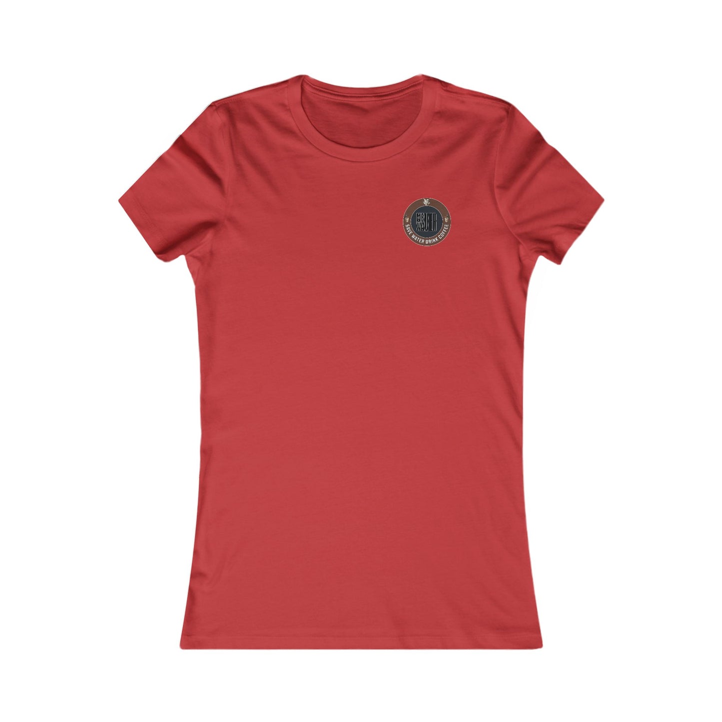 Never Waver Save Water Drink Coffee Women's Favorite Tee