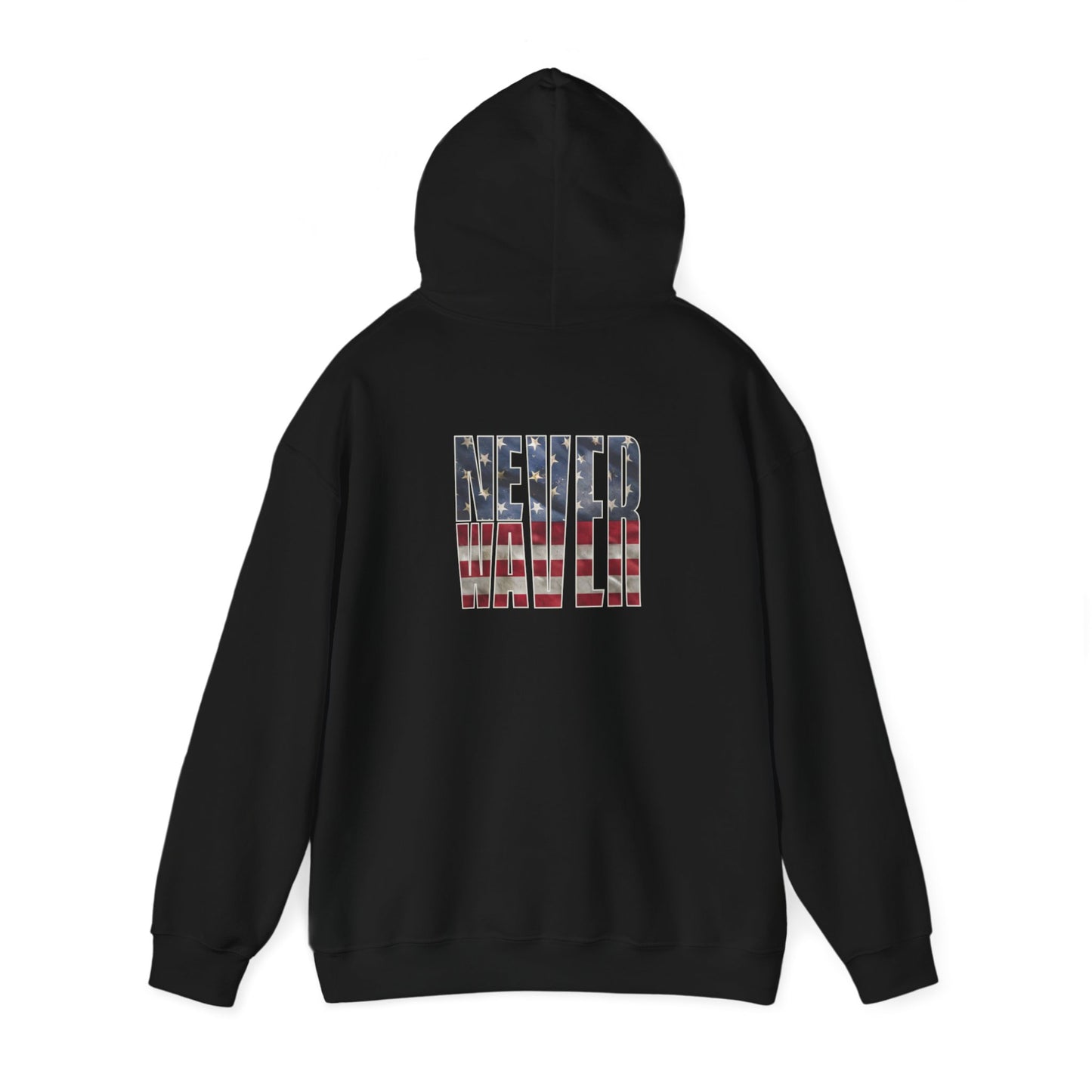 Never Waver Unisex Heavy Blend™ Hooded Sweatshirt