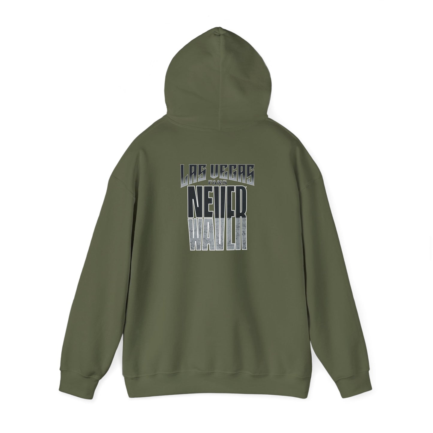 Las Vegas Fans Never Waver Unisex Heavy Blend™ Hooded Sweatshirt