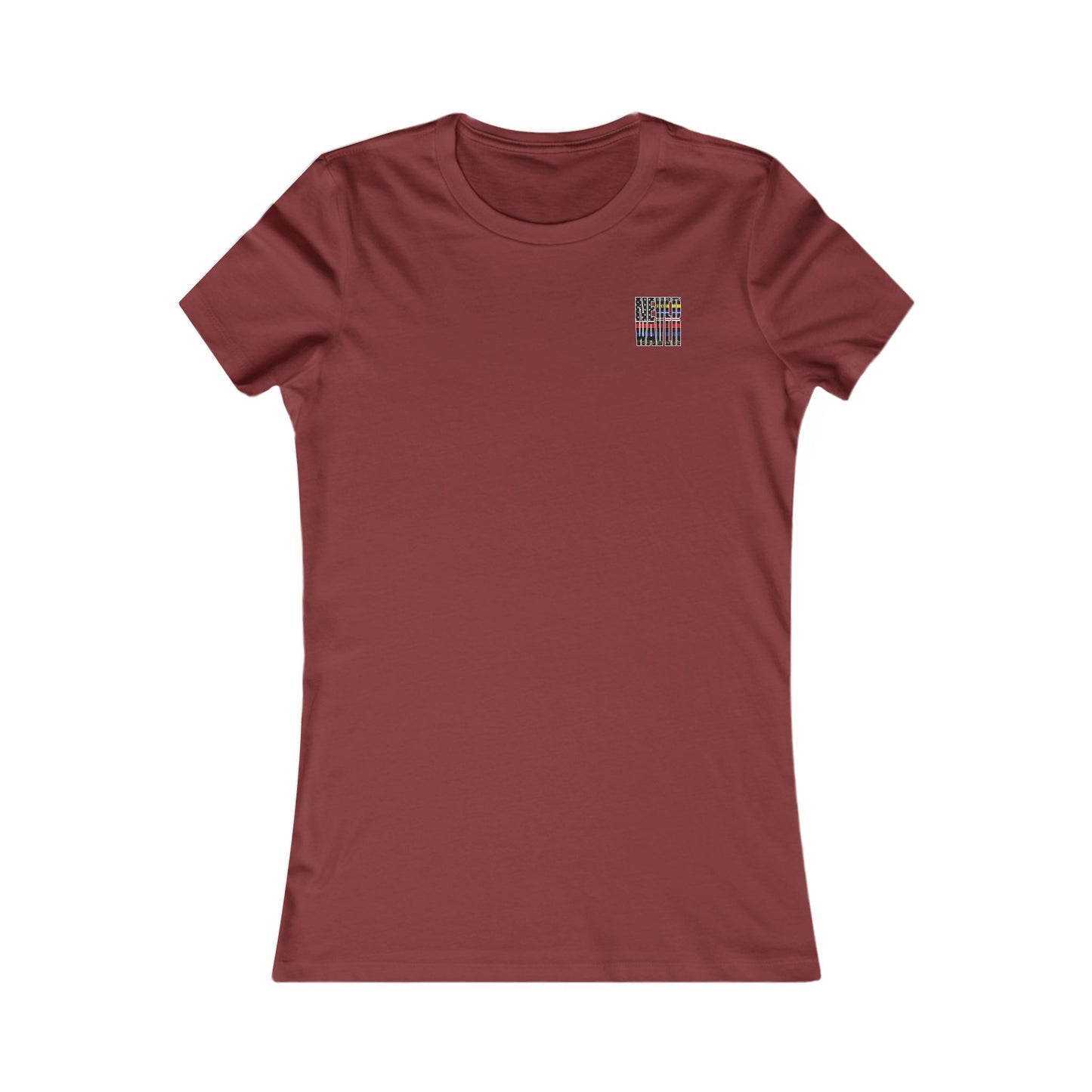 Never Waver Always Back Our First Responders Women's Favorite Tee