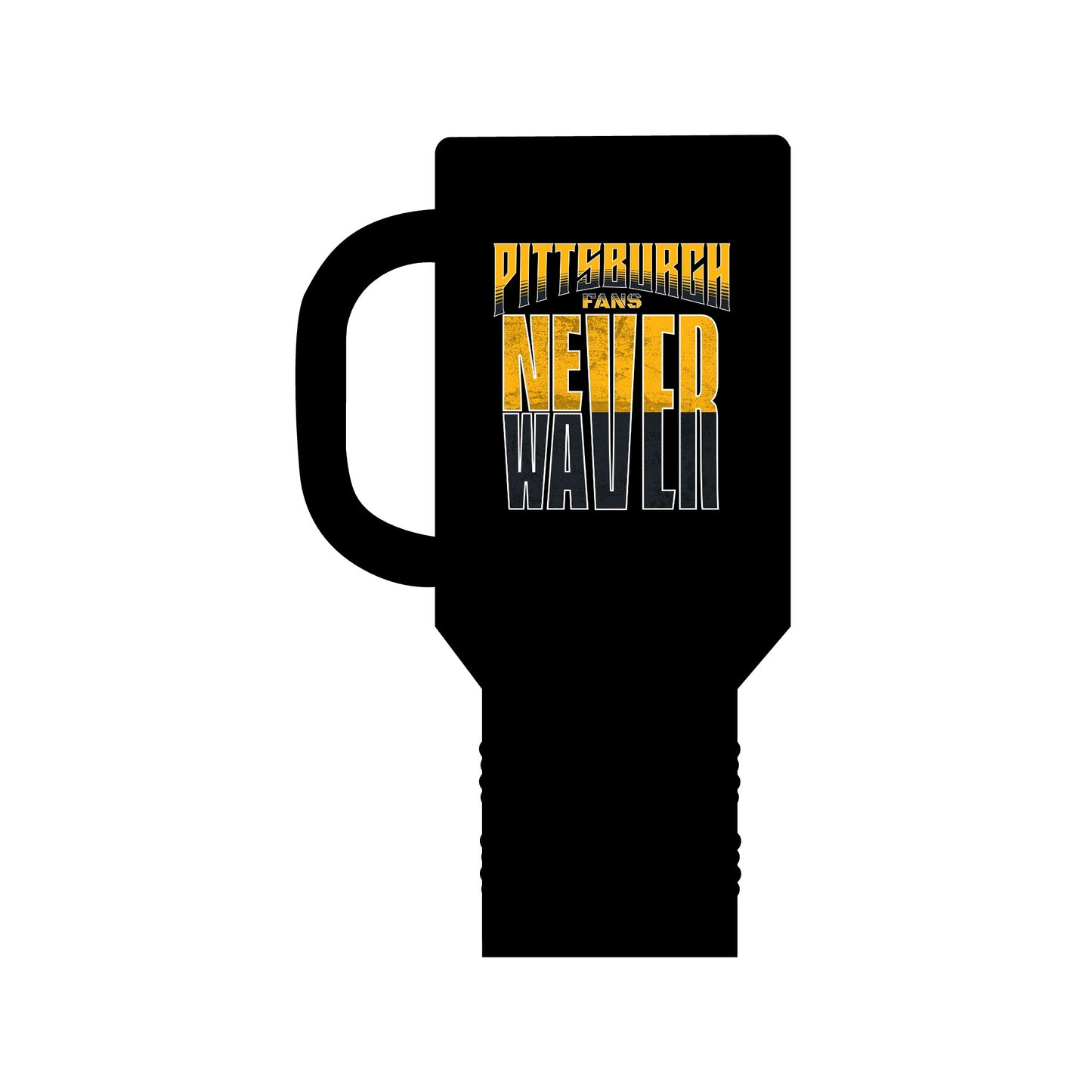 Pittsburgh Fans Never Waver Insulated Travel Mug, 40oz