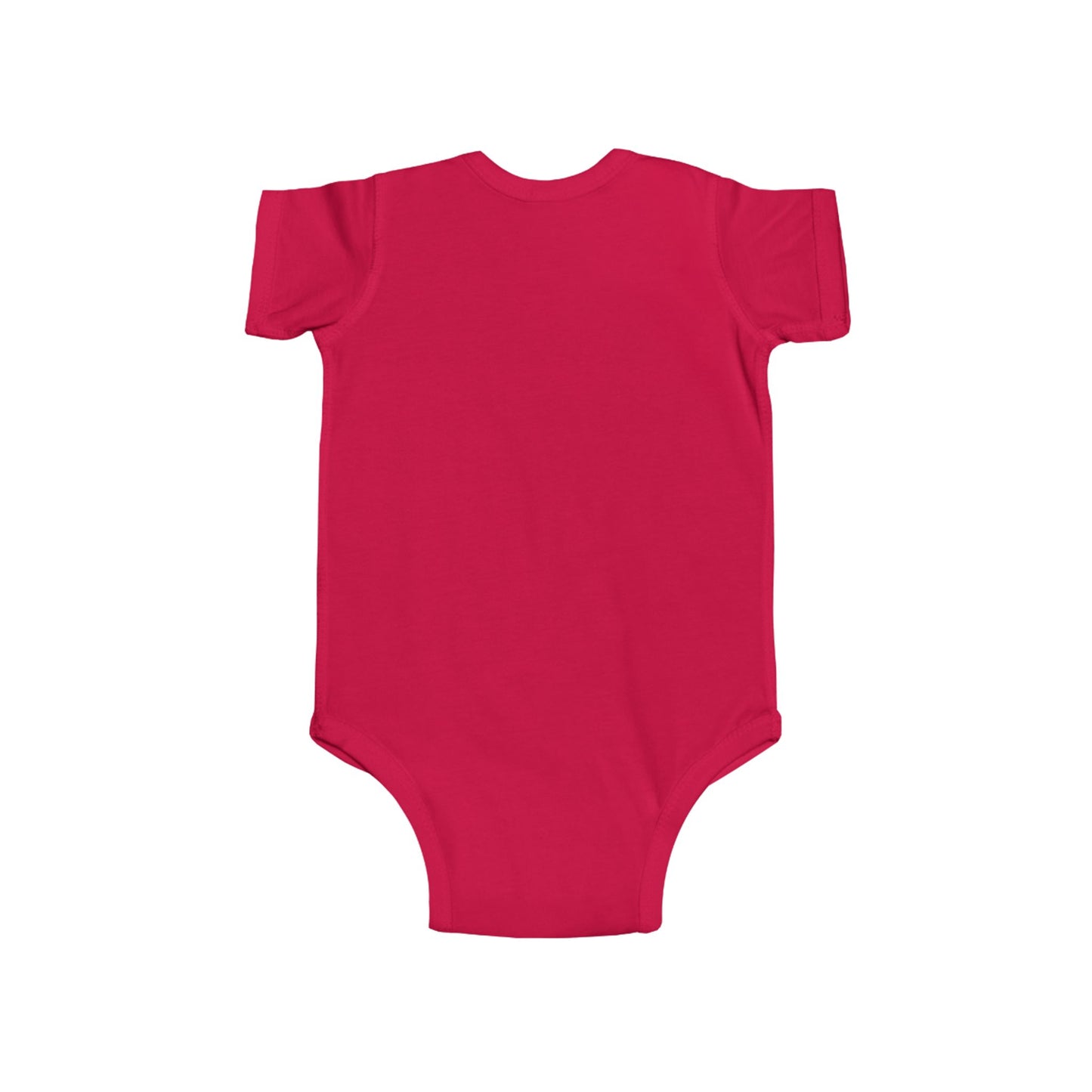 Never Waver Be Red White and a Little Bougie Infant Fine Jersey Bodysuit