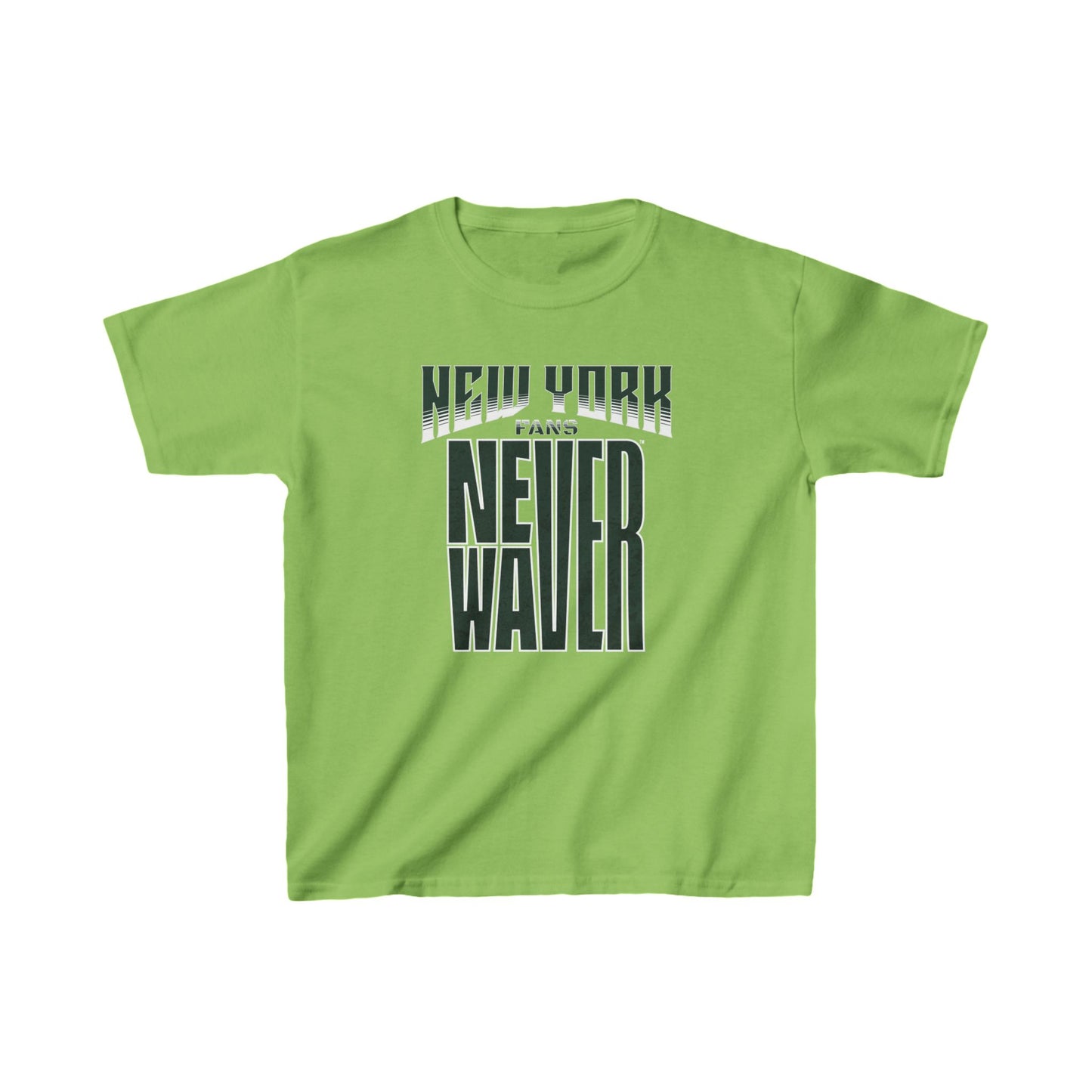 New York  Fans Never Waver Kids Heavy Cotton™ Tee