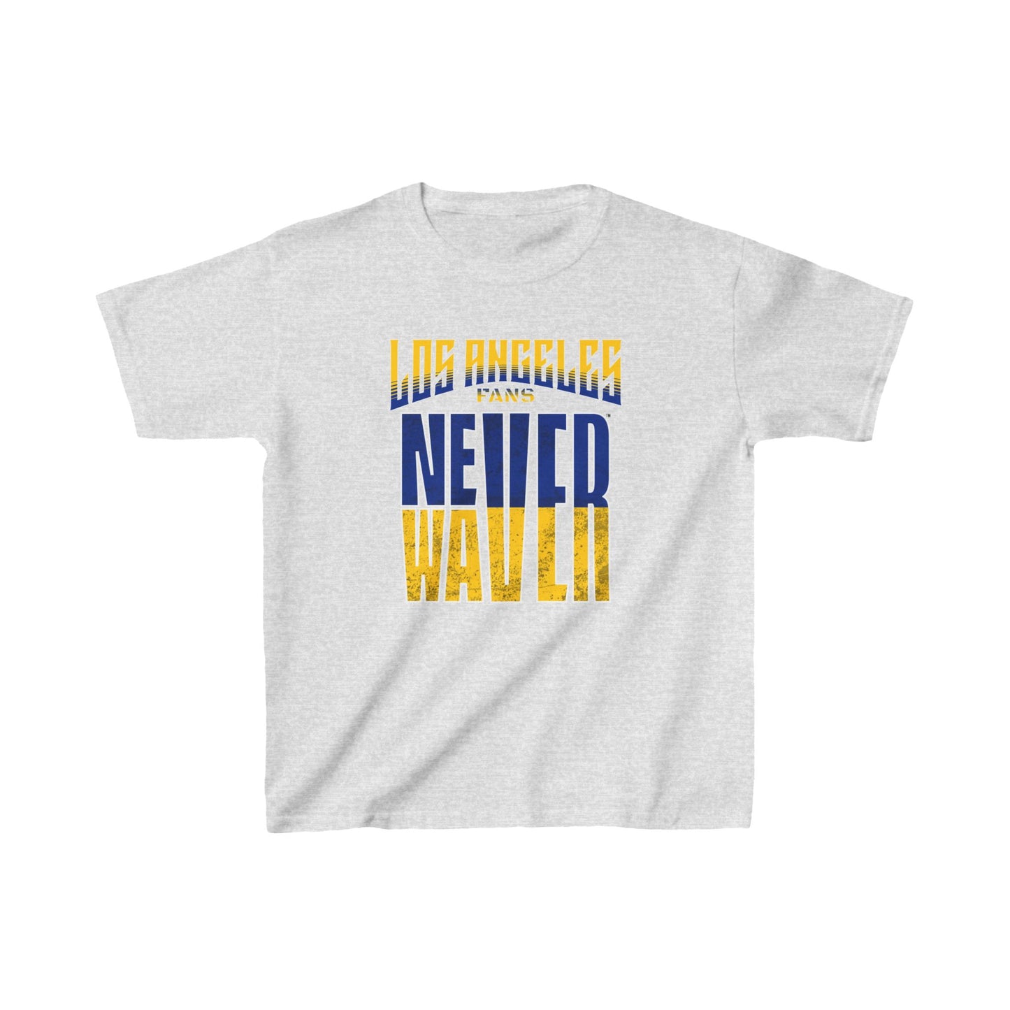 Los Angeles  Fans Never Waver Kids Heavy Cotton™ Tee