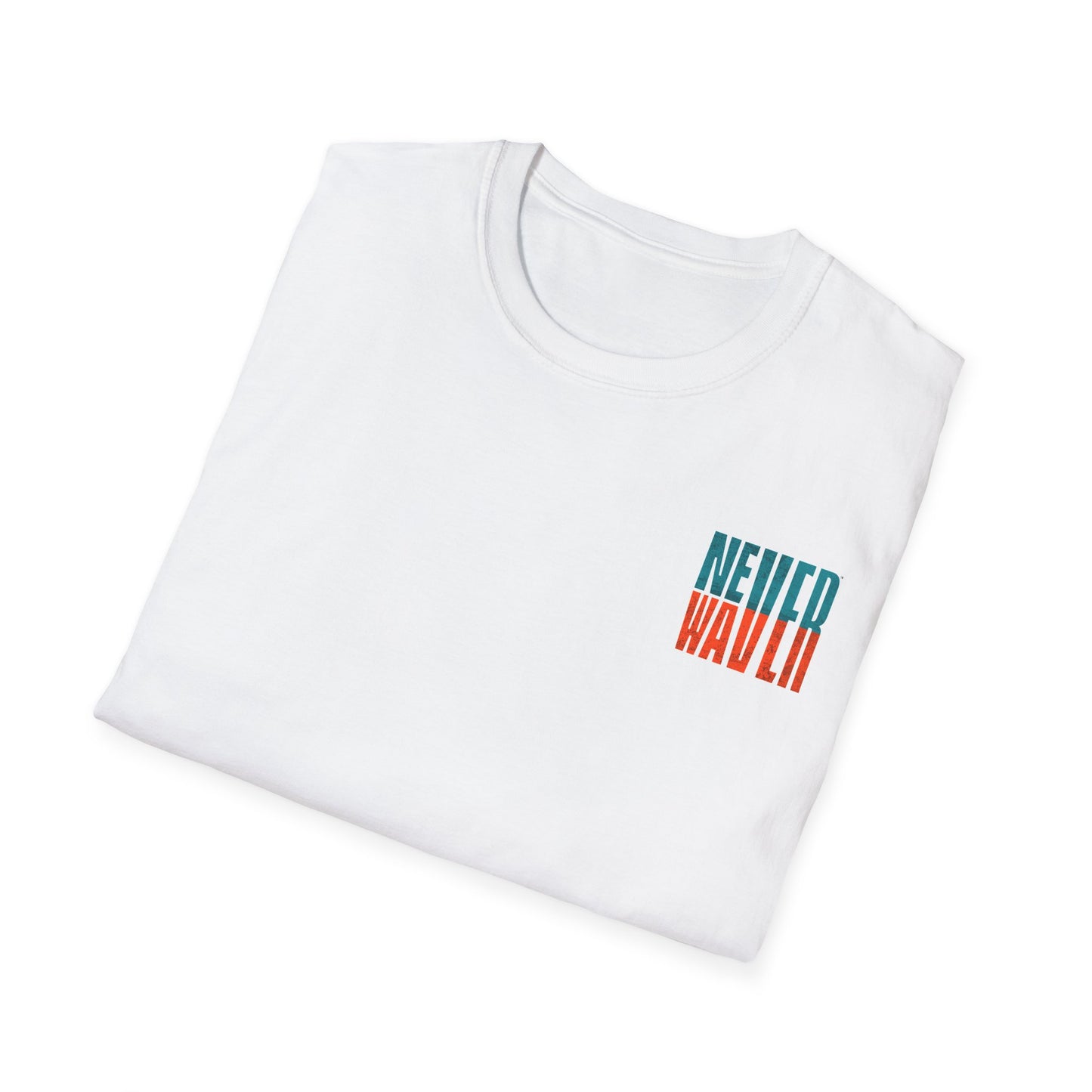 Miami Fans Never Waver Unisex Softstyle T-Shirt