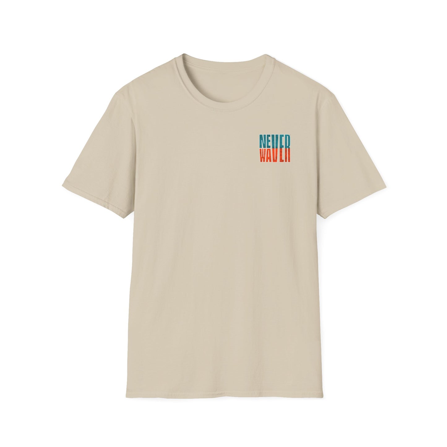 Miami Fans Never Waver Unisex Softstyle T-Shirt